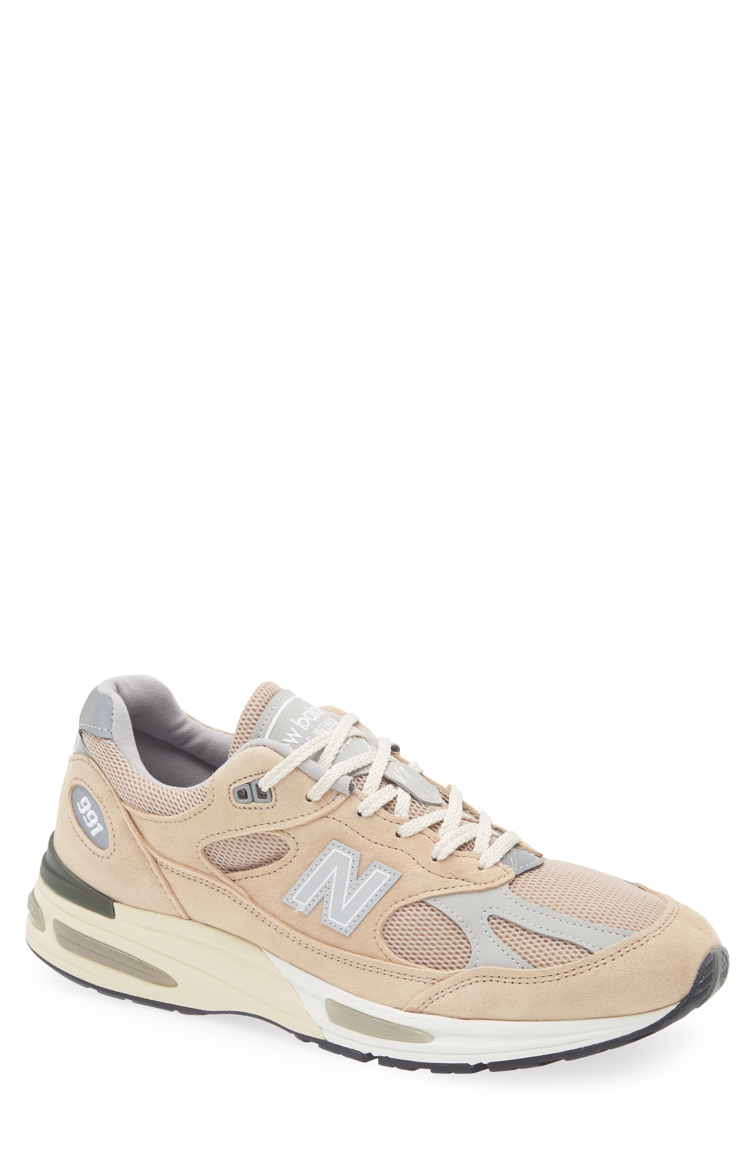 New Balance 991 Sneaker Purple Full Size Run