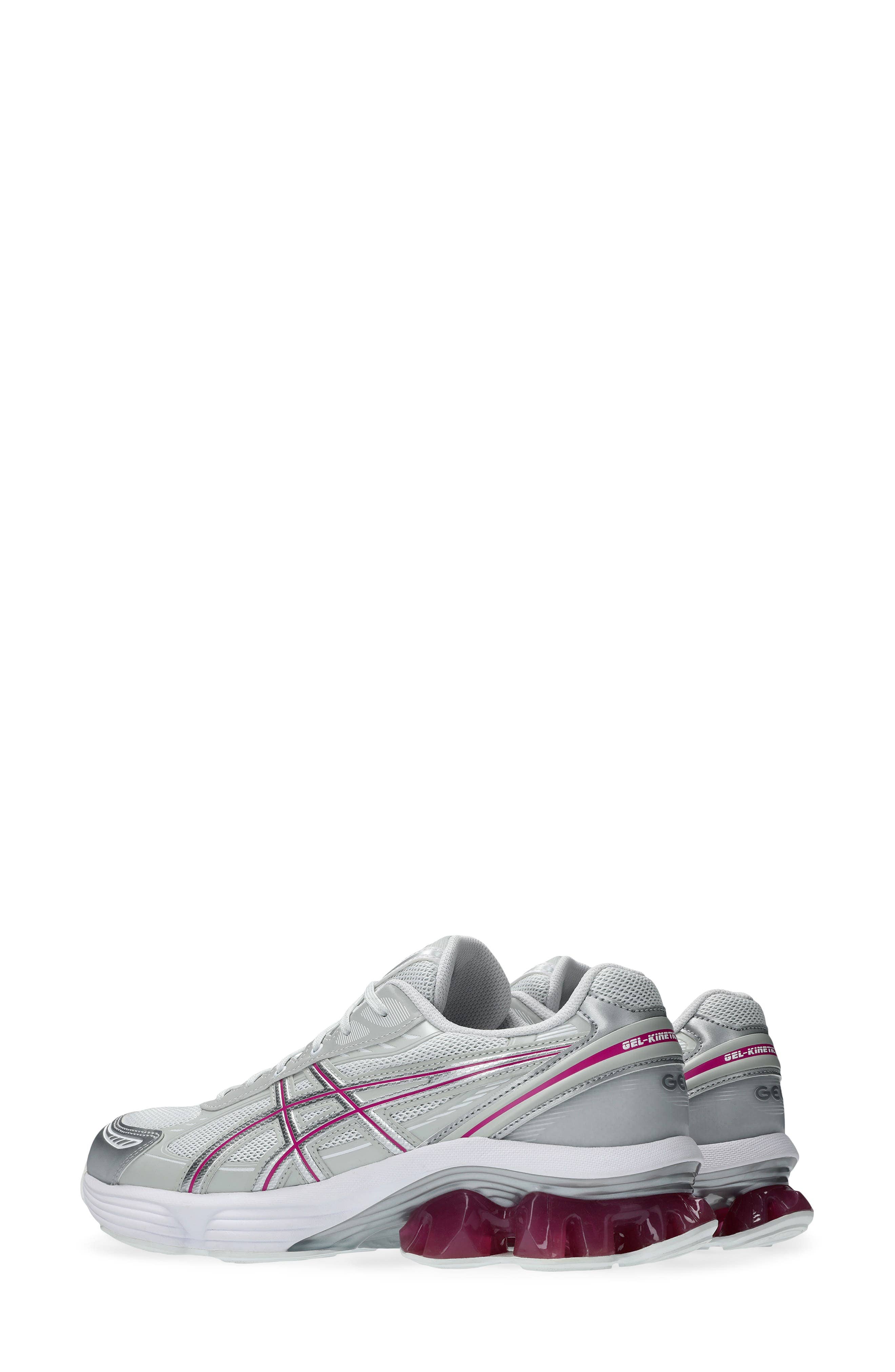 Asics Gel-Kinetic Fluent Sneaker Silver 7.5 New