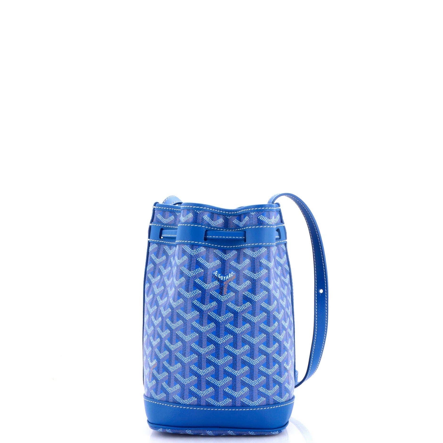 Goyard Petit Flot Women's bags PM Navy Goyardine (Coated Canvas) New