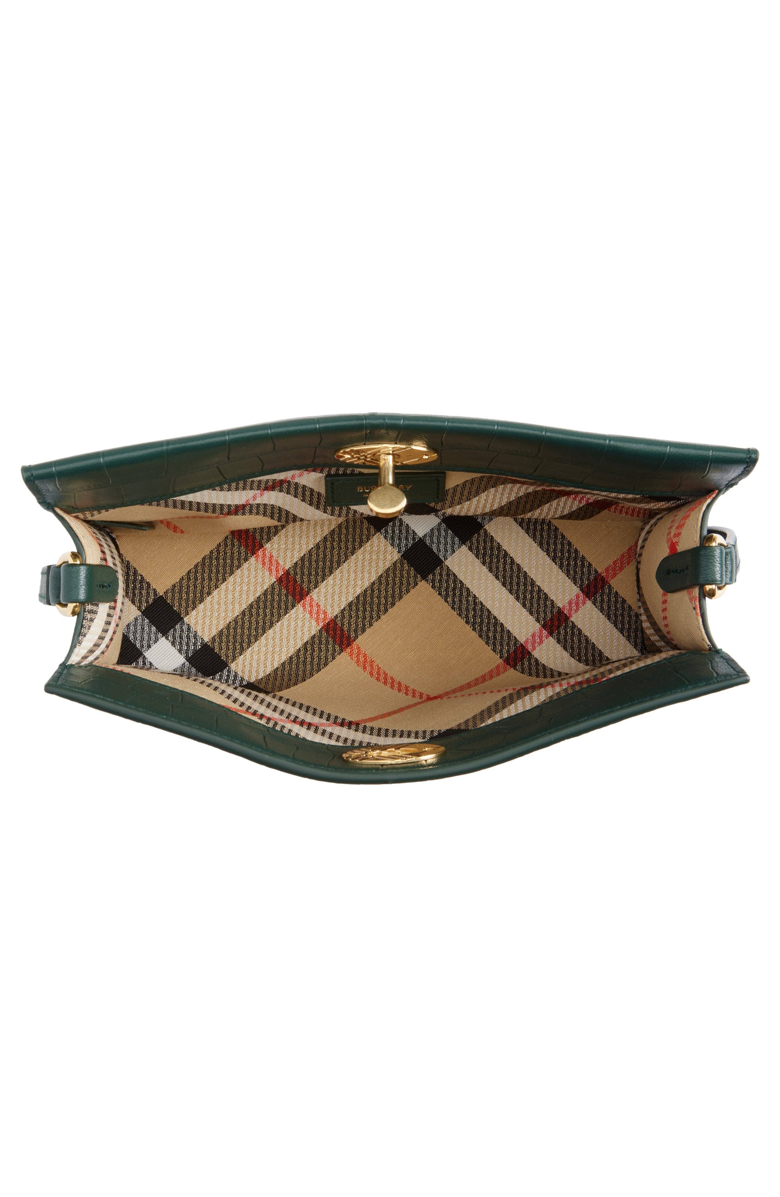 Burberry Cotswolds Pouch Women's bags Unspecified Black Grainy Leather New