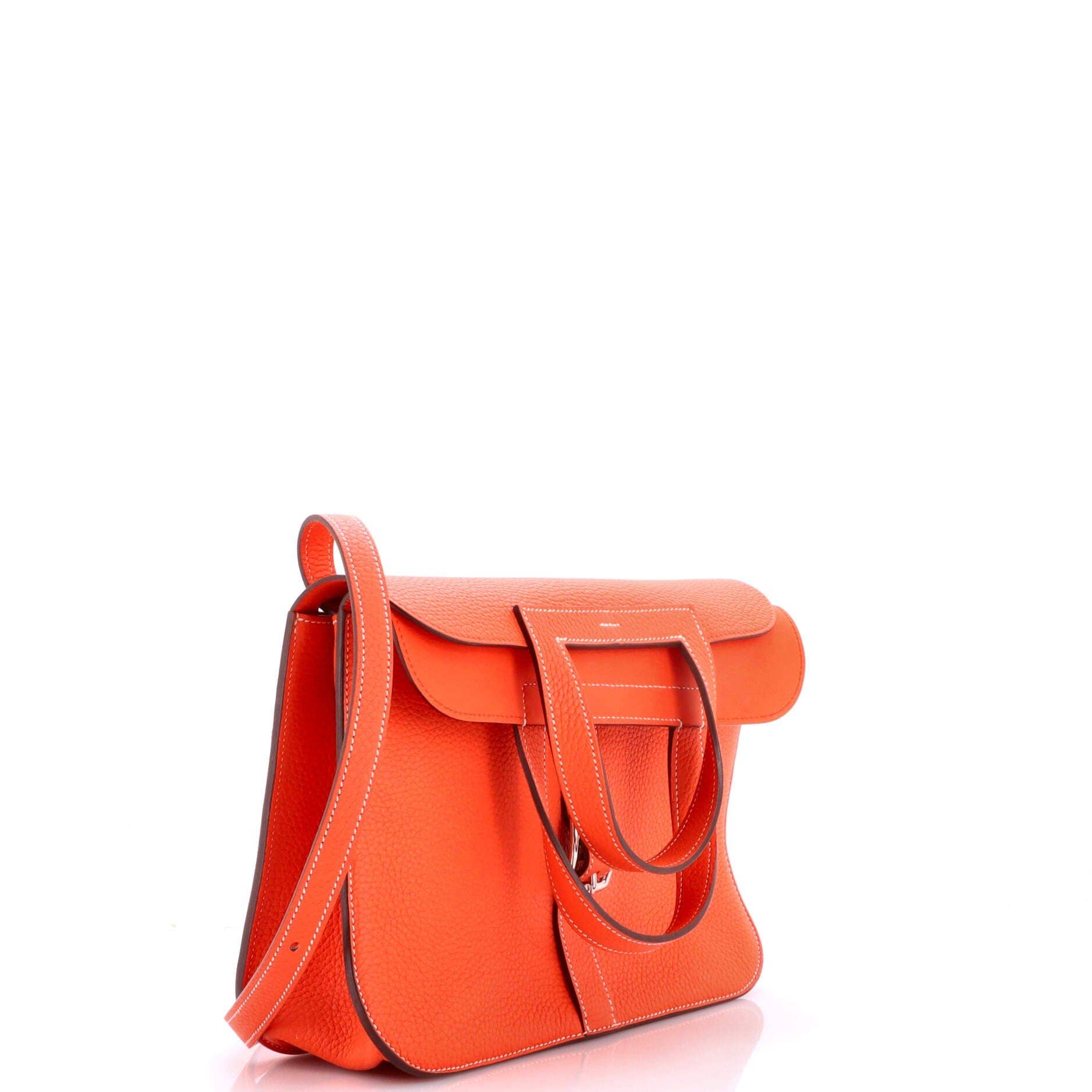Hermès Halzan Women's bags 31 Blue Clemence Unspecified New