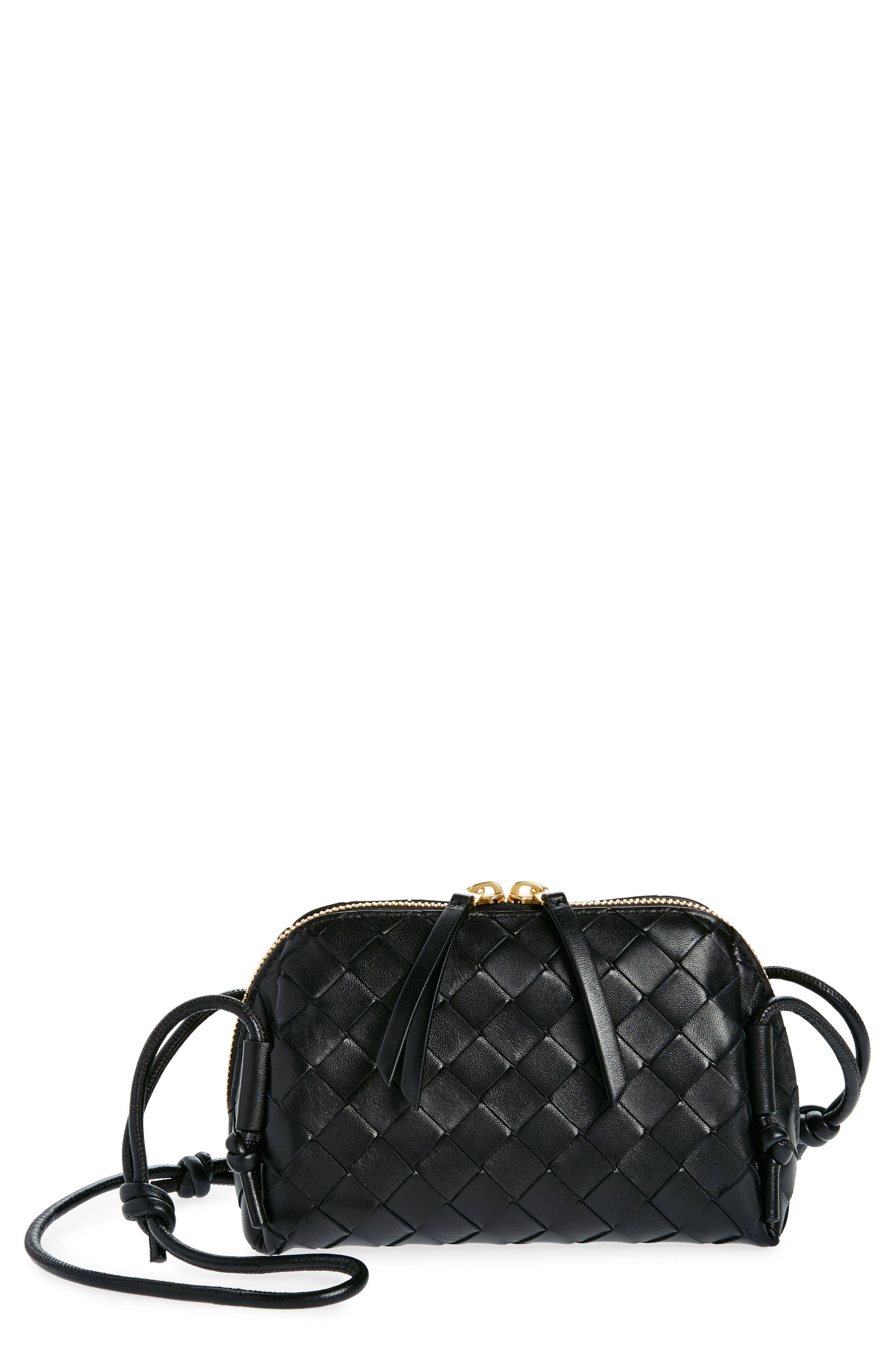 Bottega Veneta Veneta Crossbody Women's bags Unspecified Black Nylon New