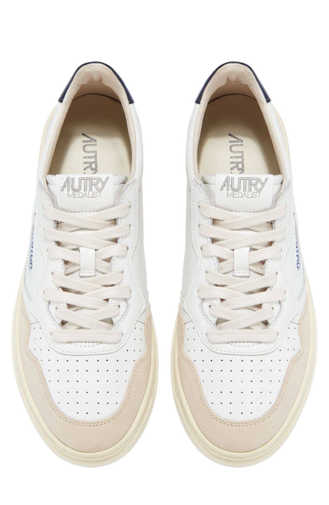 Autry Medalist Low Sneaker White Full Size Run New