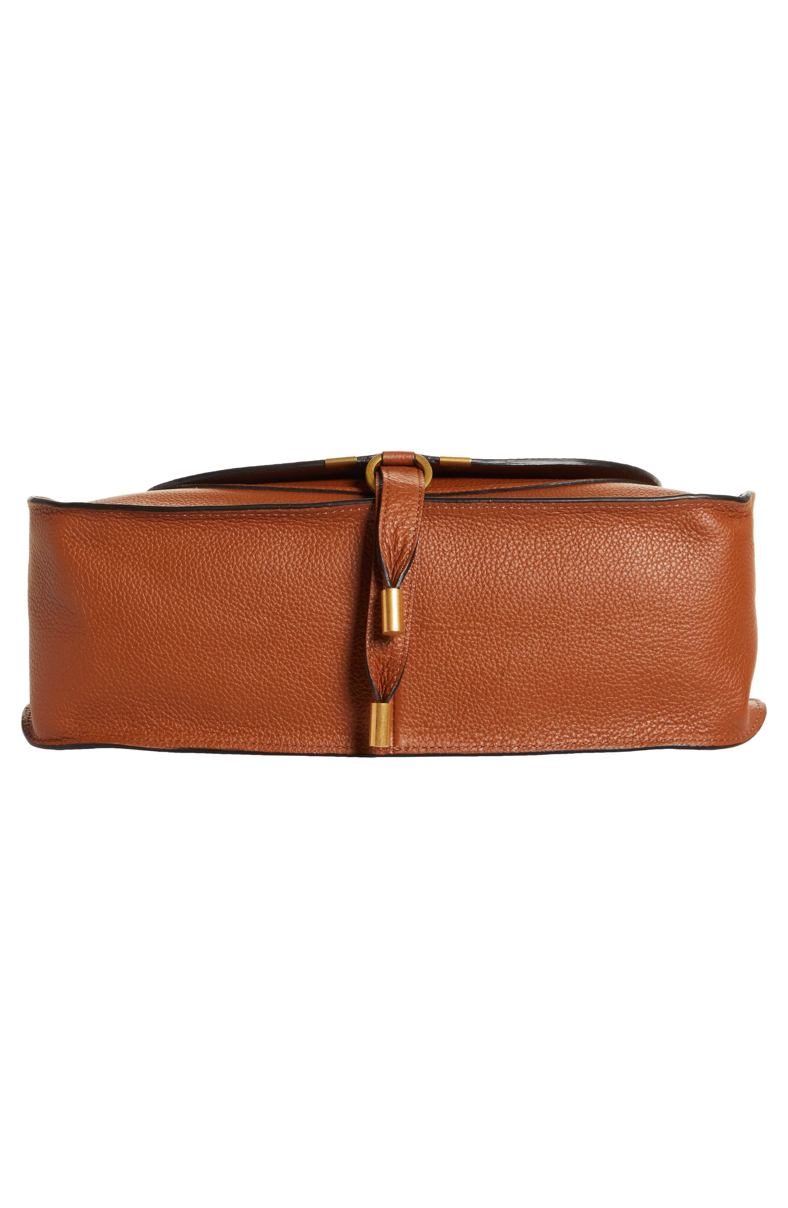 Chloé Marcie Top Handle Women's bags Hazelnut Brown Leather New