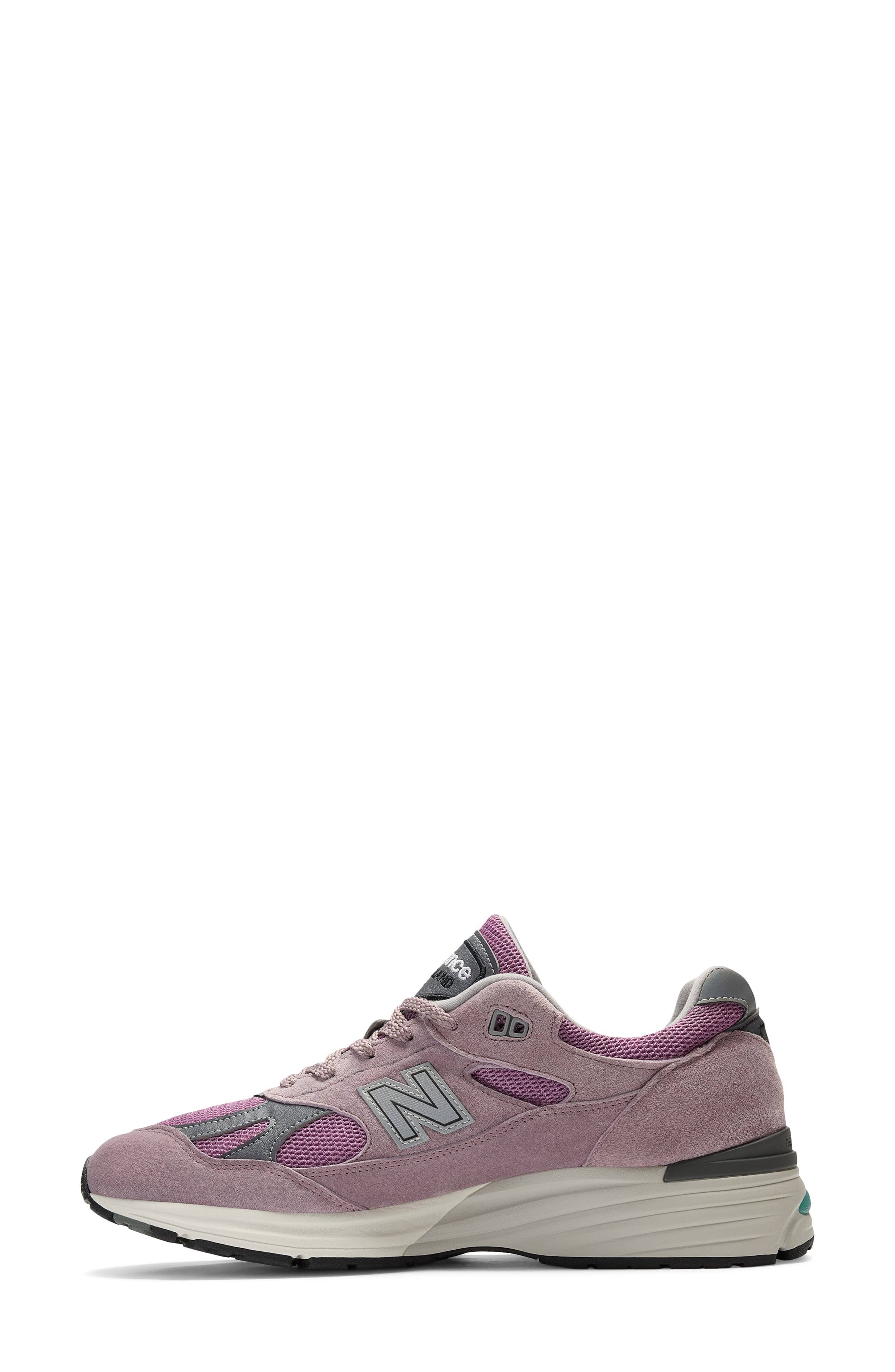 New Balance 991 Sneaker Purple Full Size Run