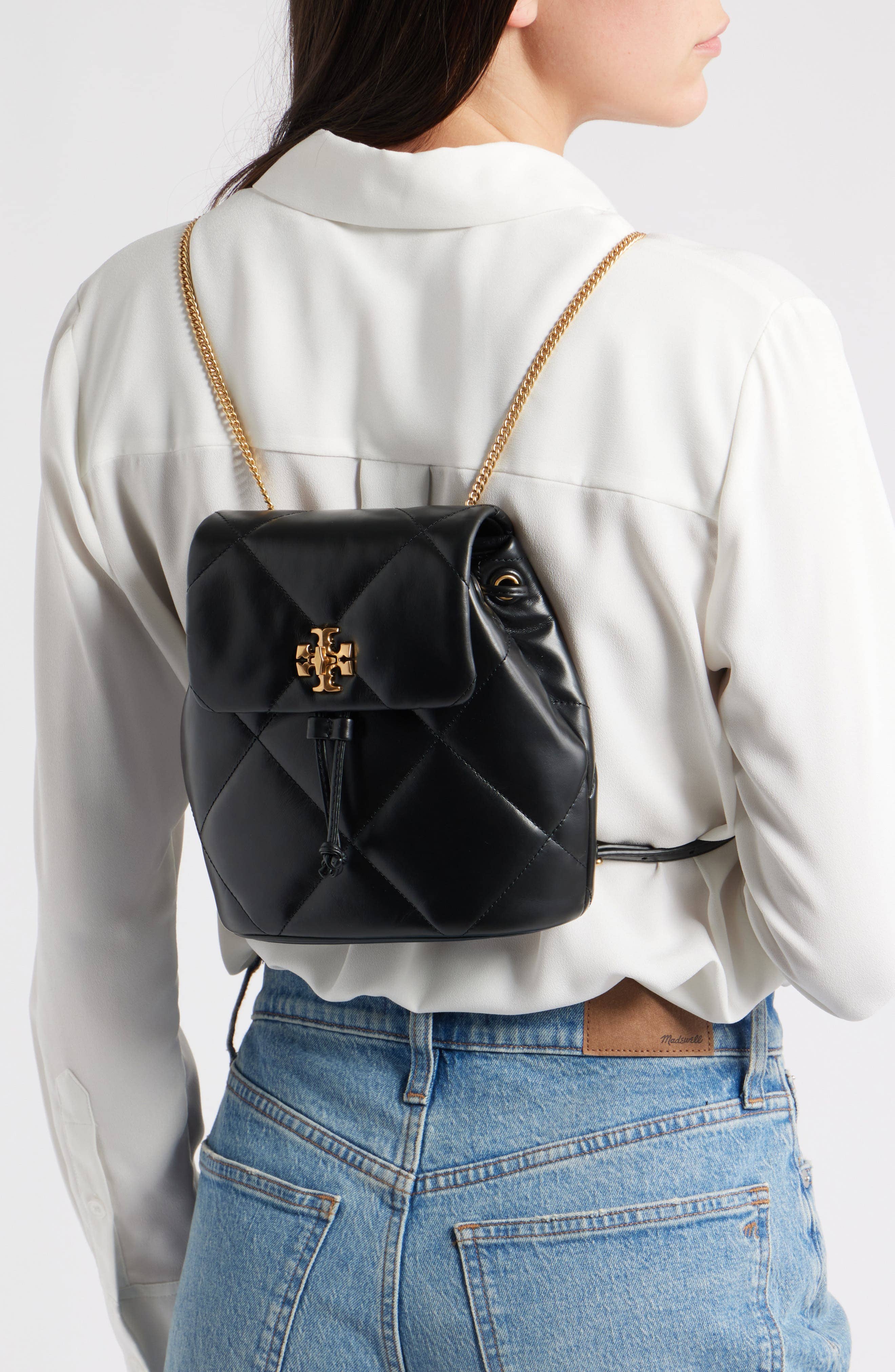 Tory Burch Kira Backpack Women's bags Small Unspecified Leather New