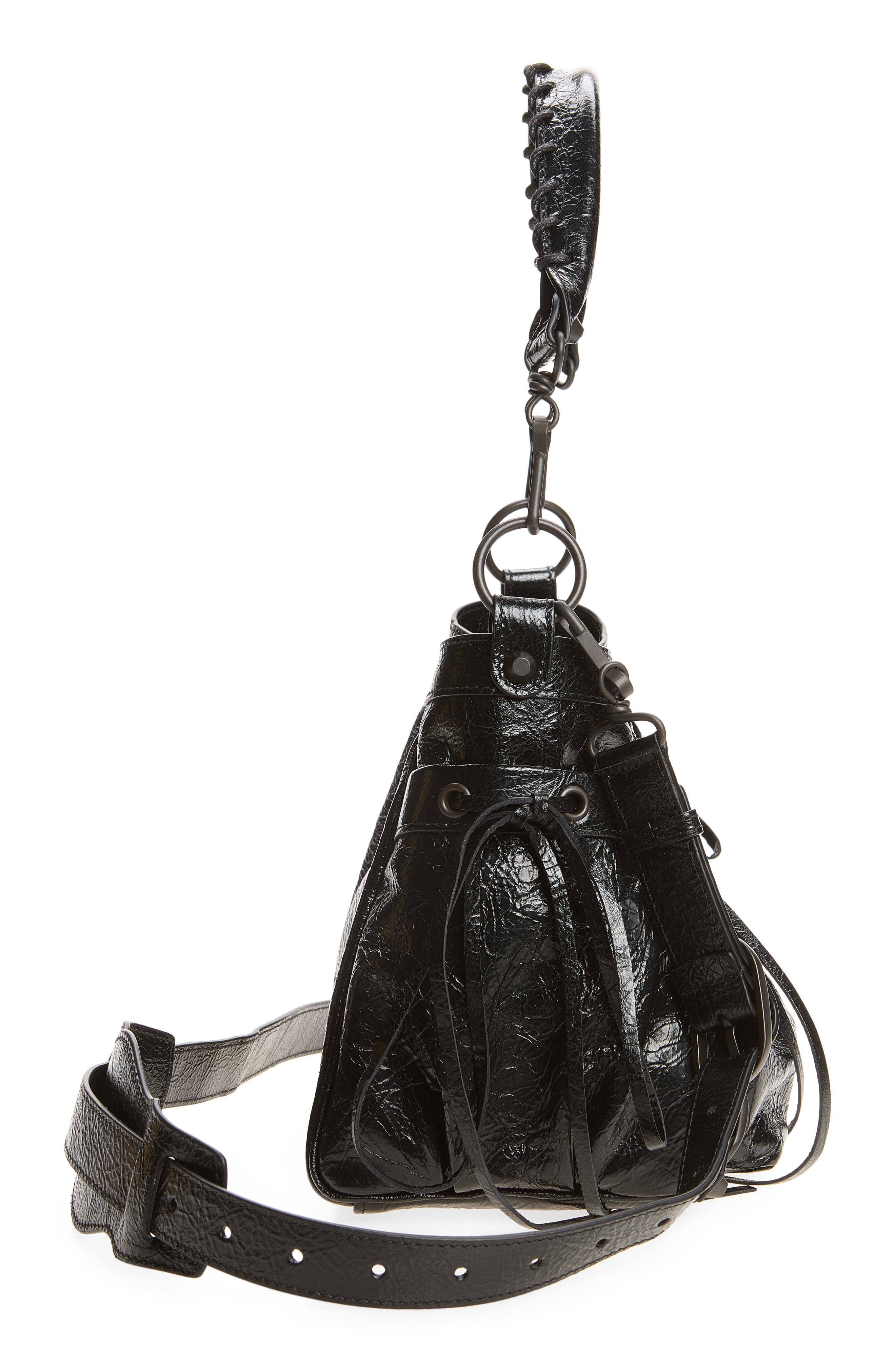 Balenciaga Le City Bucket Bag Women's bags Small Volcanic Rock Unspecified Gunmetal New