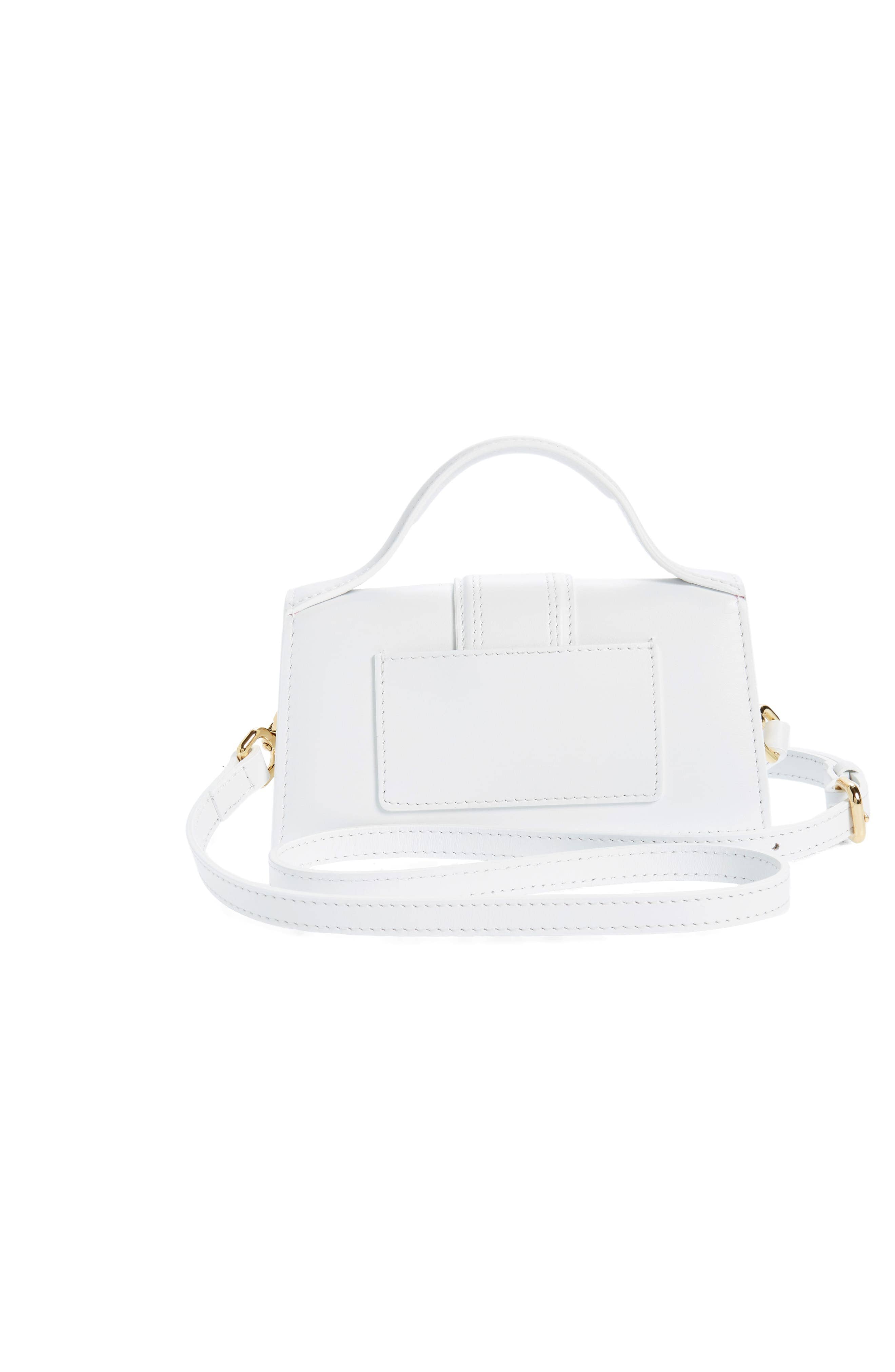 Jacquemus Le Bambino Top Handle Women's bags Standard White Smooth Leather New