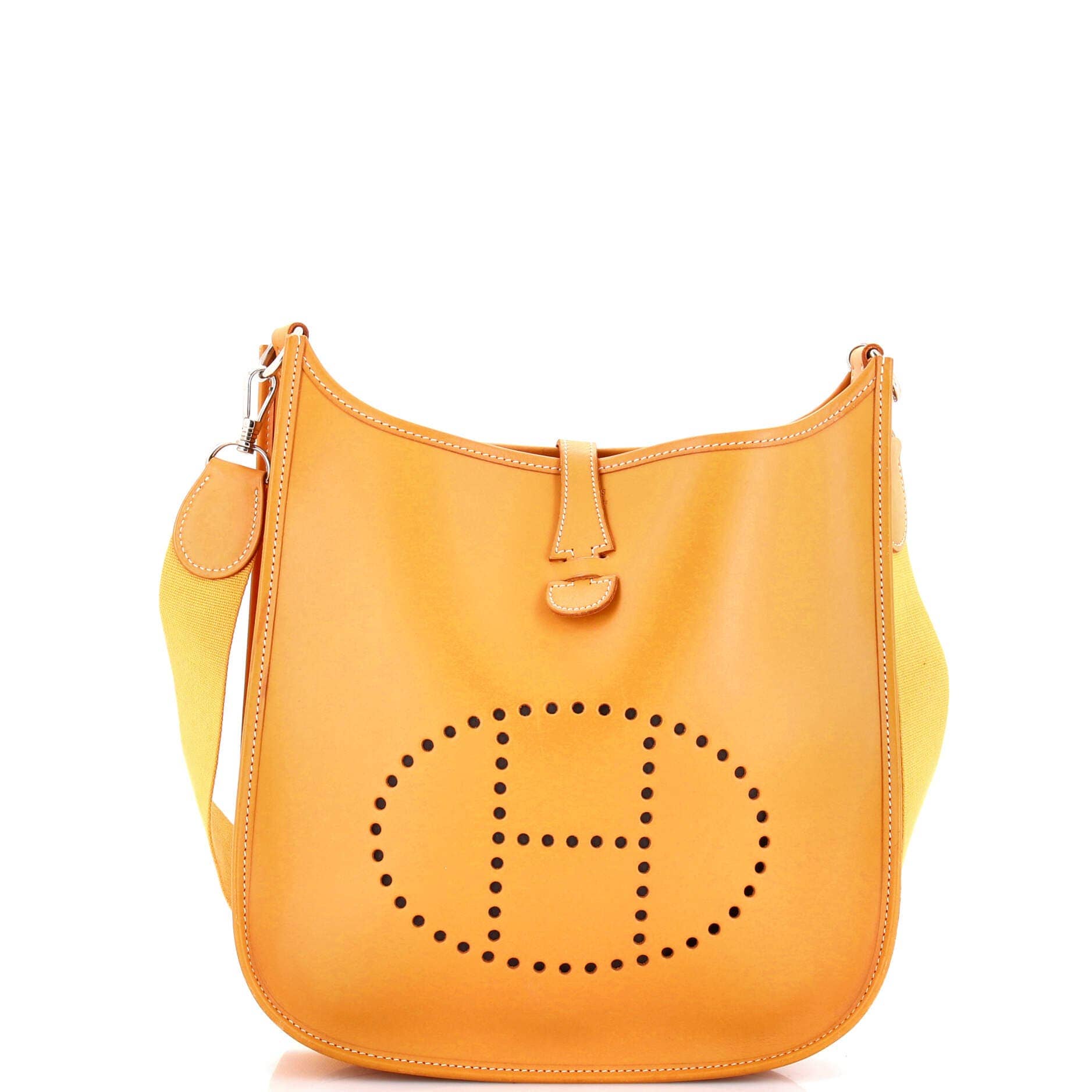 Hermès Evelyne Crossbody Women's bags Unspecified Bleu Nuit Clemence Palladium New
