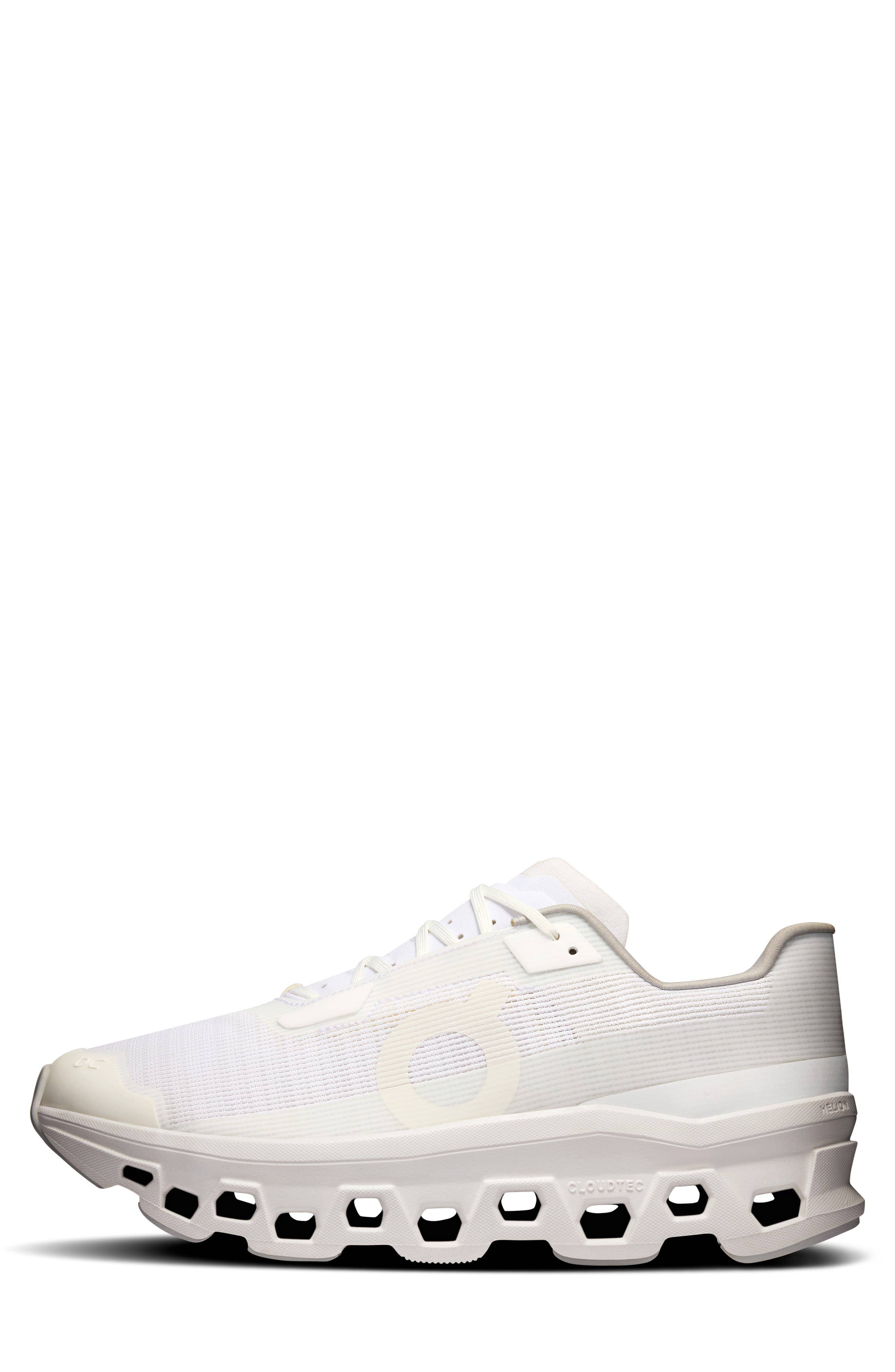 On Cloudmonster Sneaker White Full Size Run New