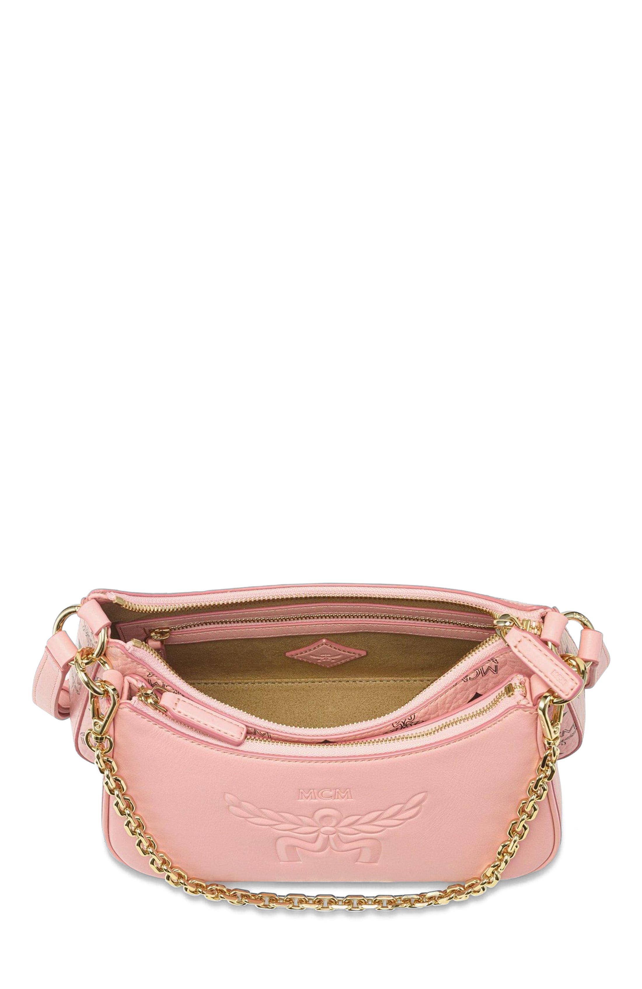 MCM Aren Shoulder Bag Women's bags Unspecified White Visetos New