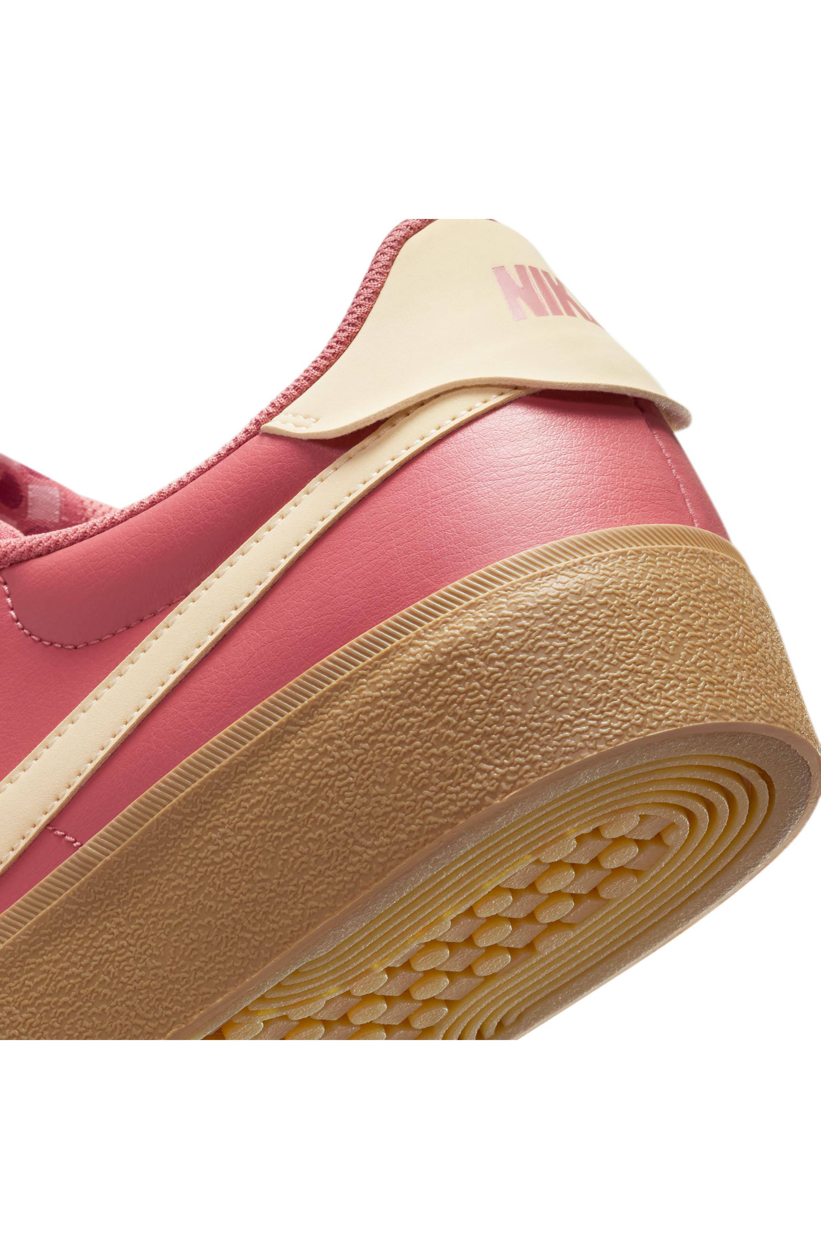 Nike Court Shot Sneaker Pink Full Size Run New