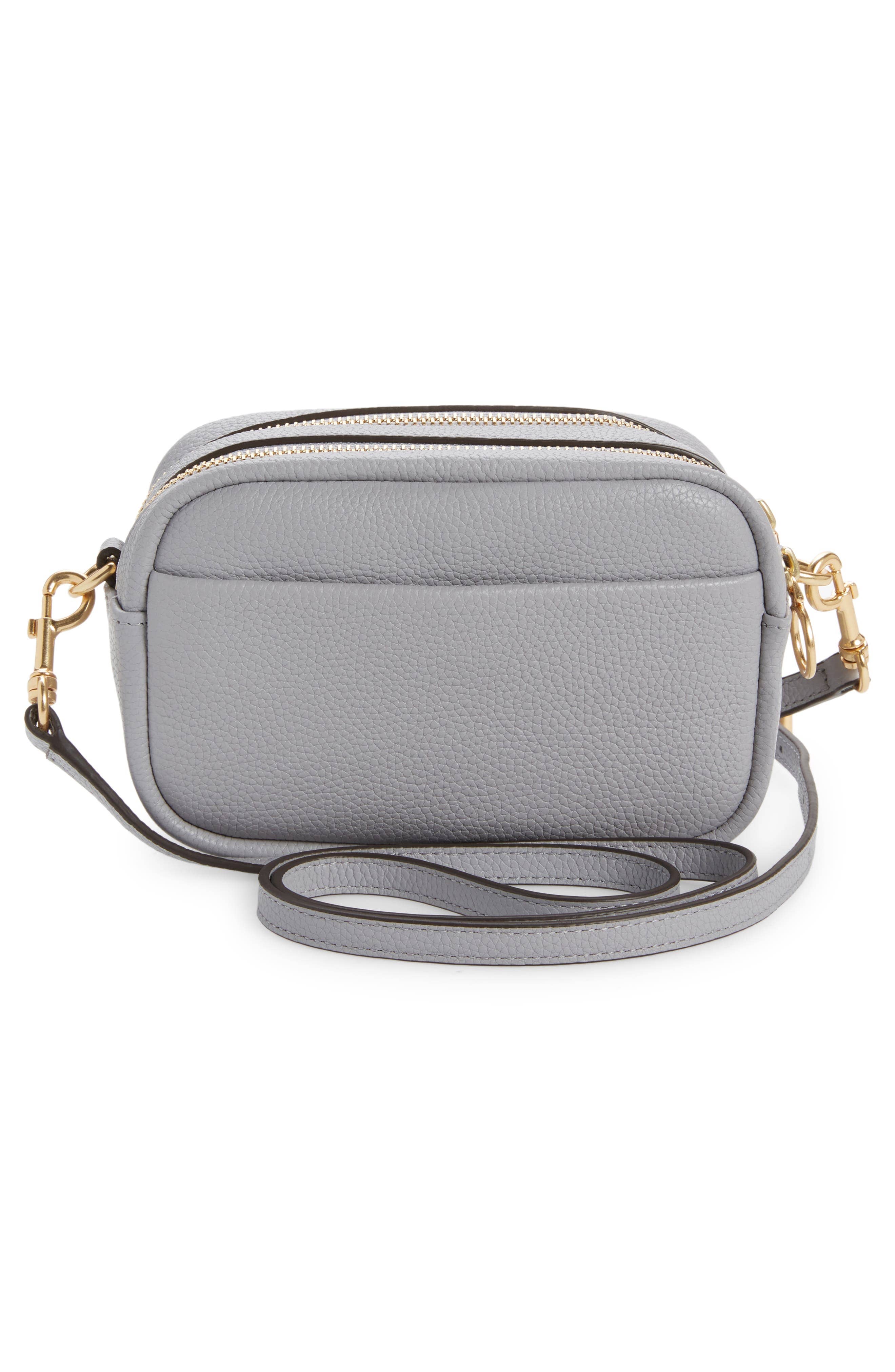 Tory Burch Perry Crossbody Women's bags Unspecified Silver Maple Suede New