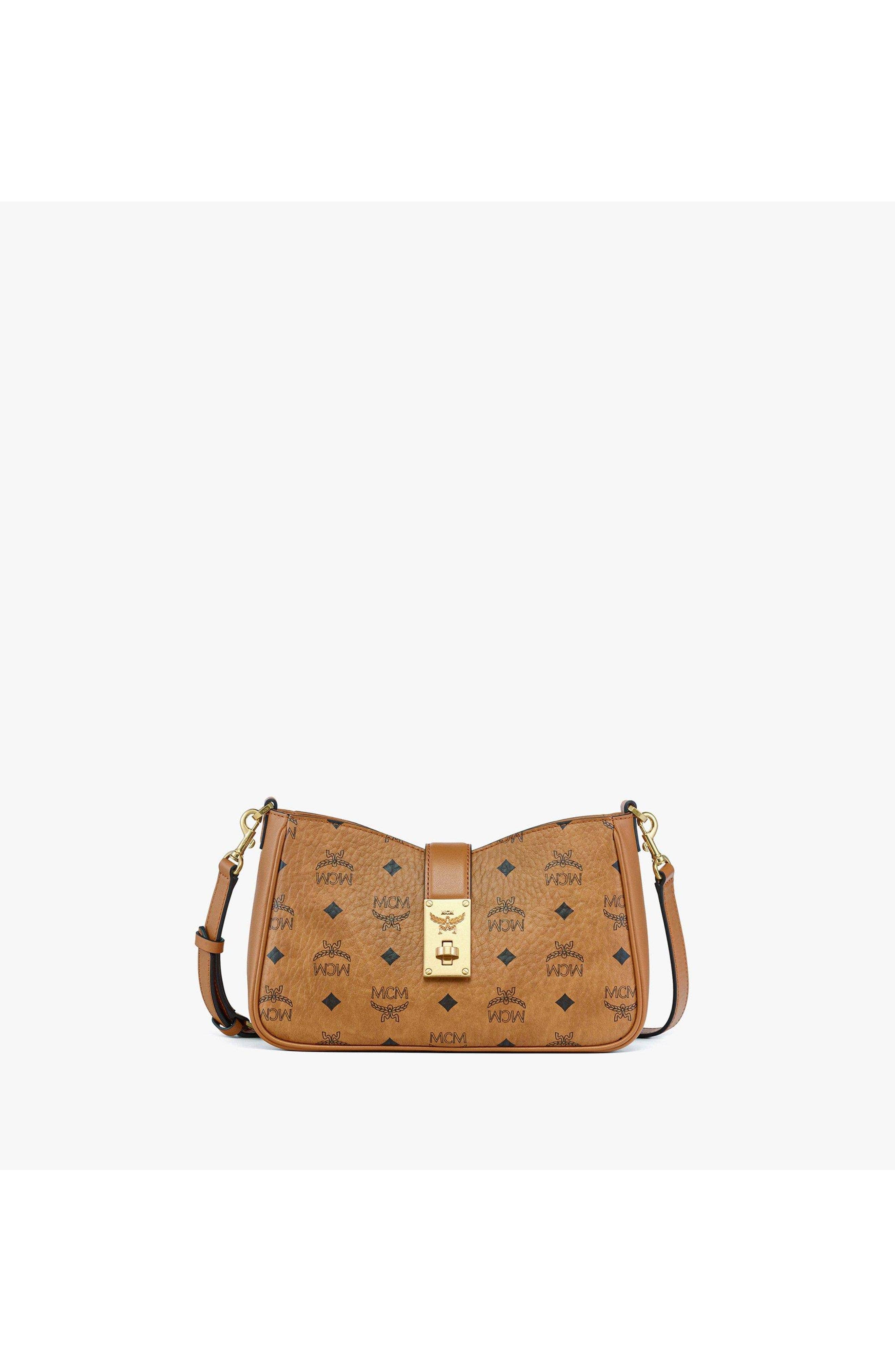 MCM Tracy Shoulder Bag Women's bags One Size Cognac Unspecified New