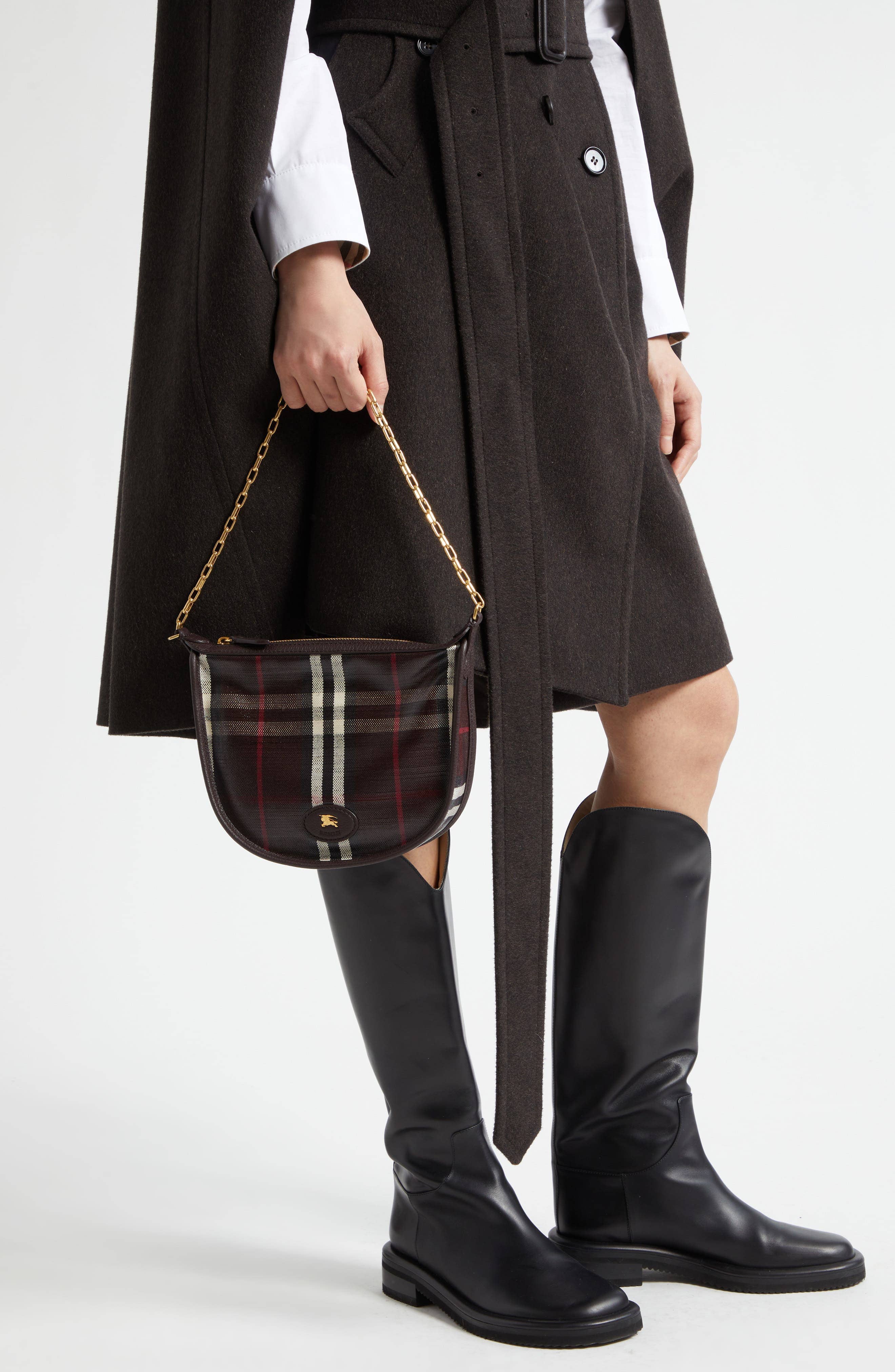 Burberry Highlands Women's bags Medium Black Unspecified New