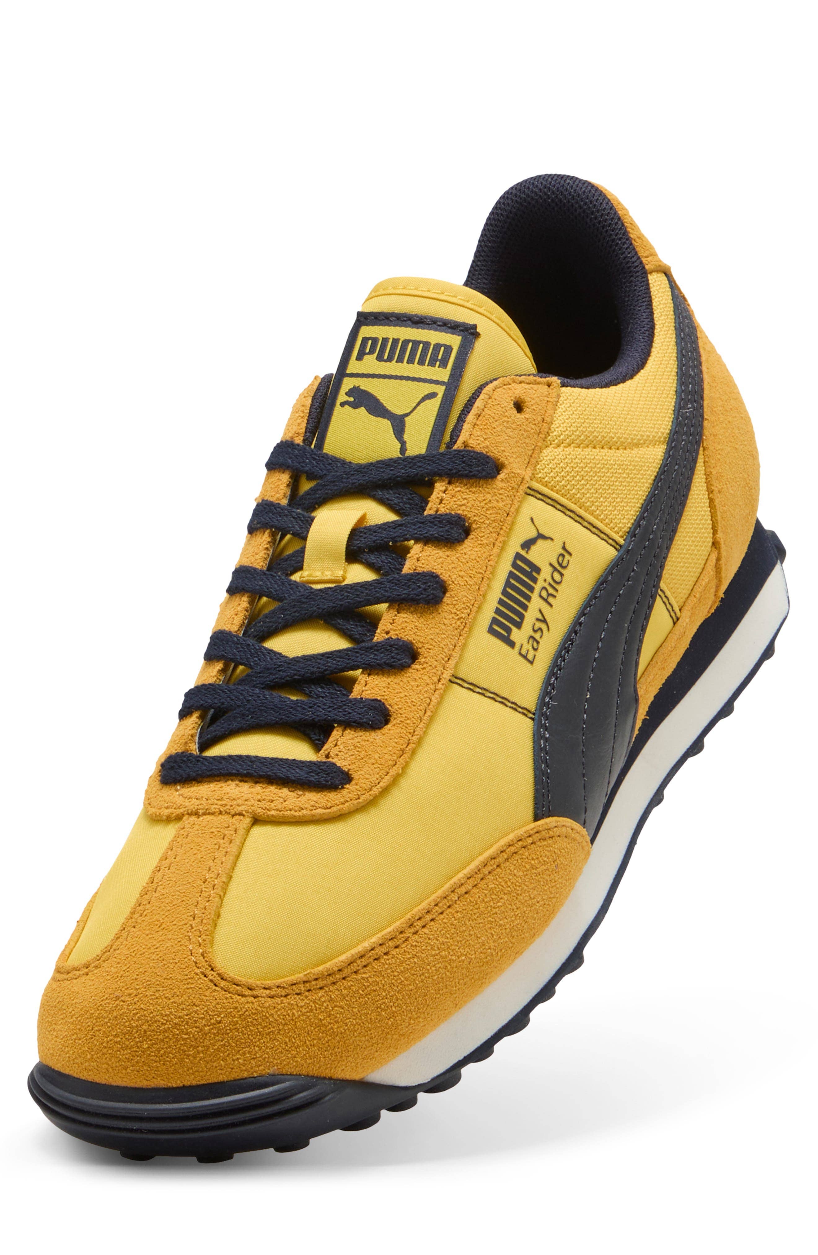 Puma Easy Rider Sneaker Yellow Full Size Run New