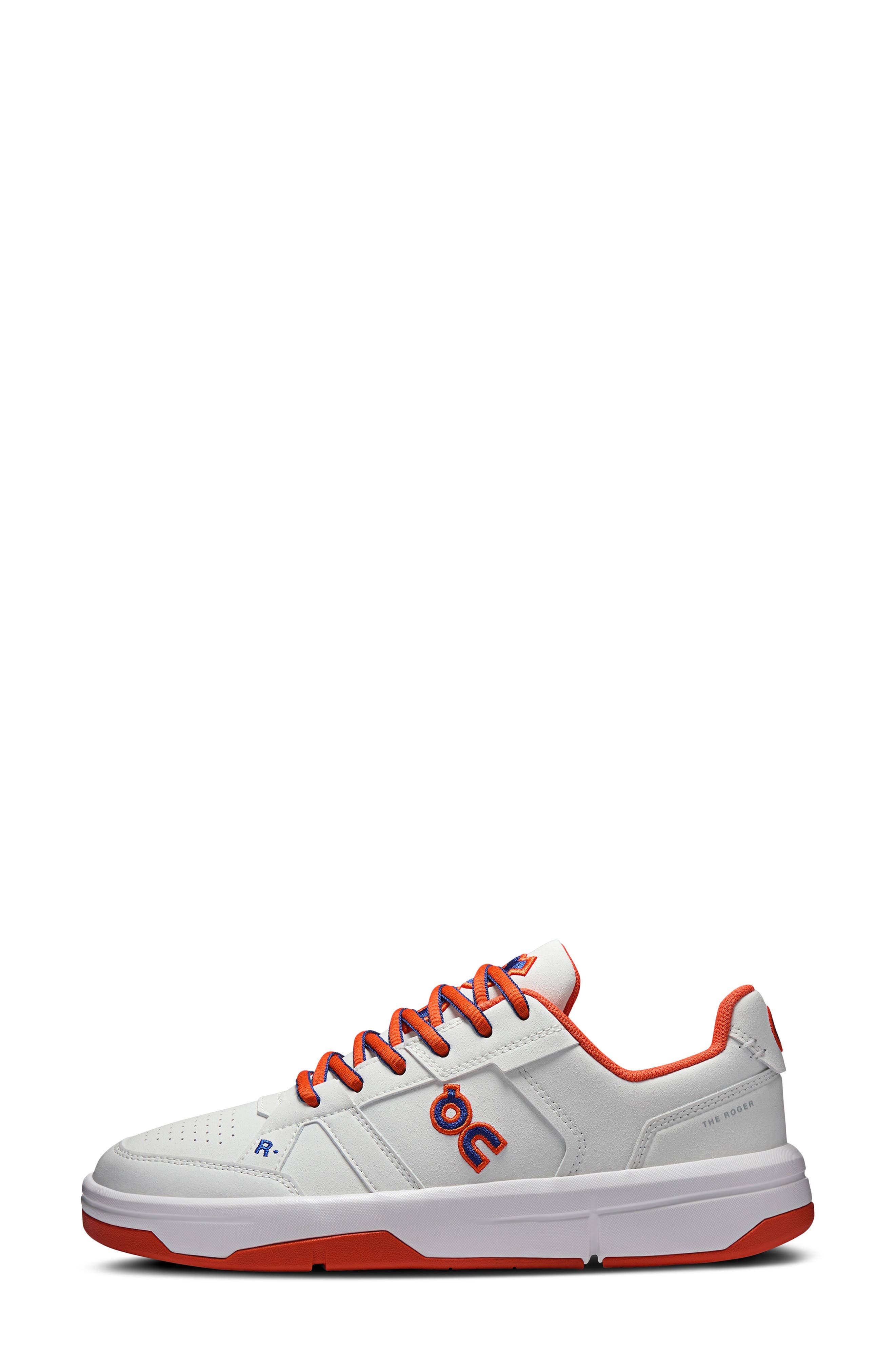 On THE ROGER Clubhouse Sneaker White Full Size Run New