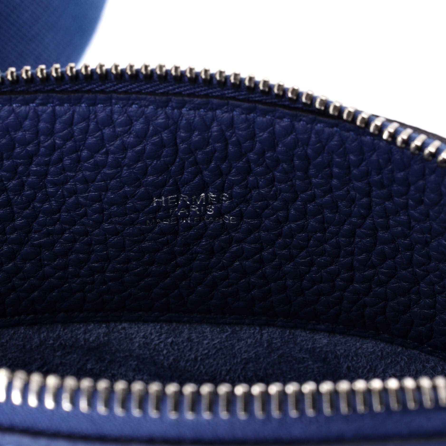 Hermès Bolide Crossbody Women's bags Unspecified Bleu Nuit Togo Palladium New