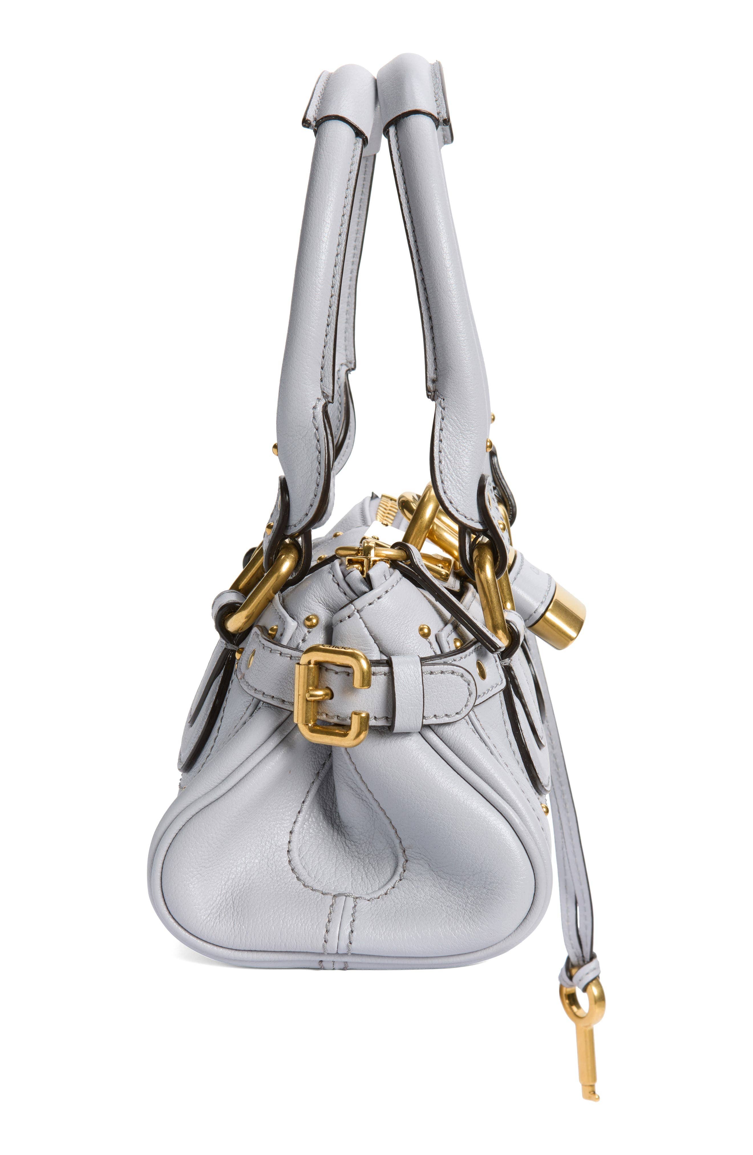 Chloé Paddington Top Handle Women's bags Unspecified Full Blue Leather New