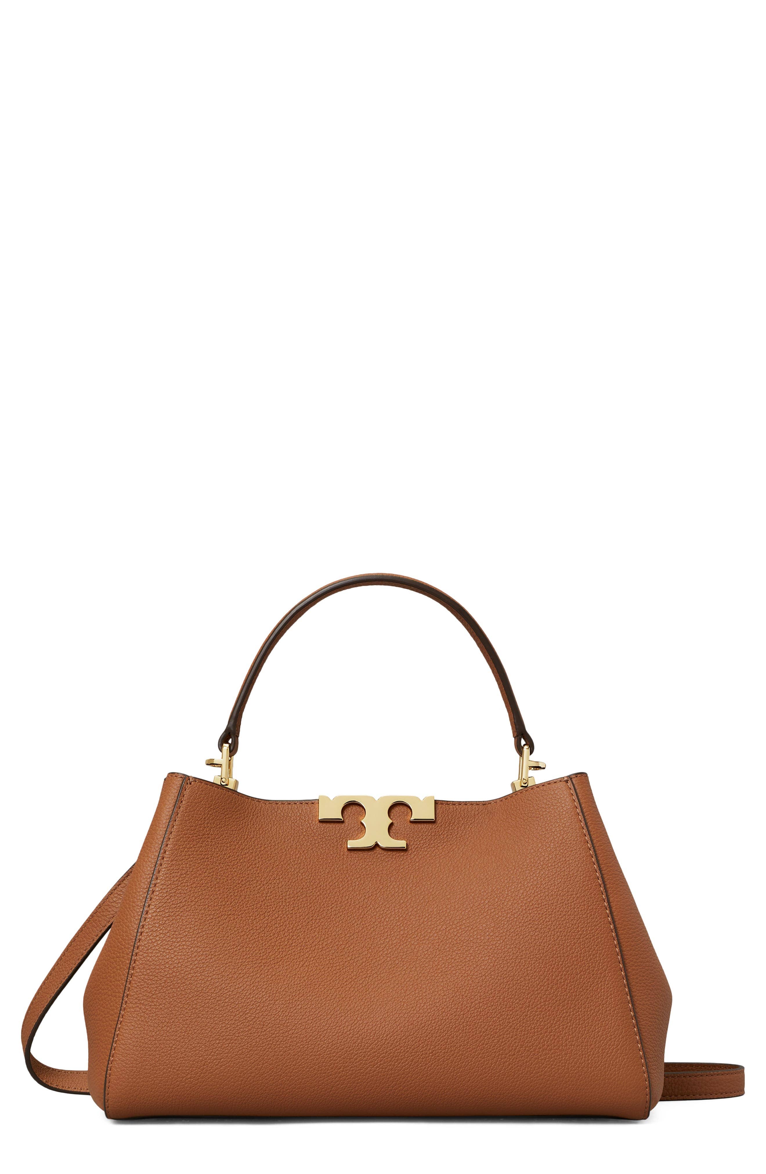 Tory Burch Eleanor Top Handle Women's bags Mini Honey Comb Raffia New