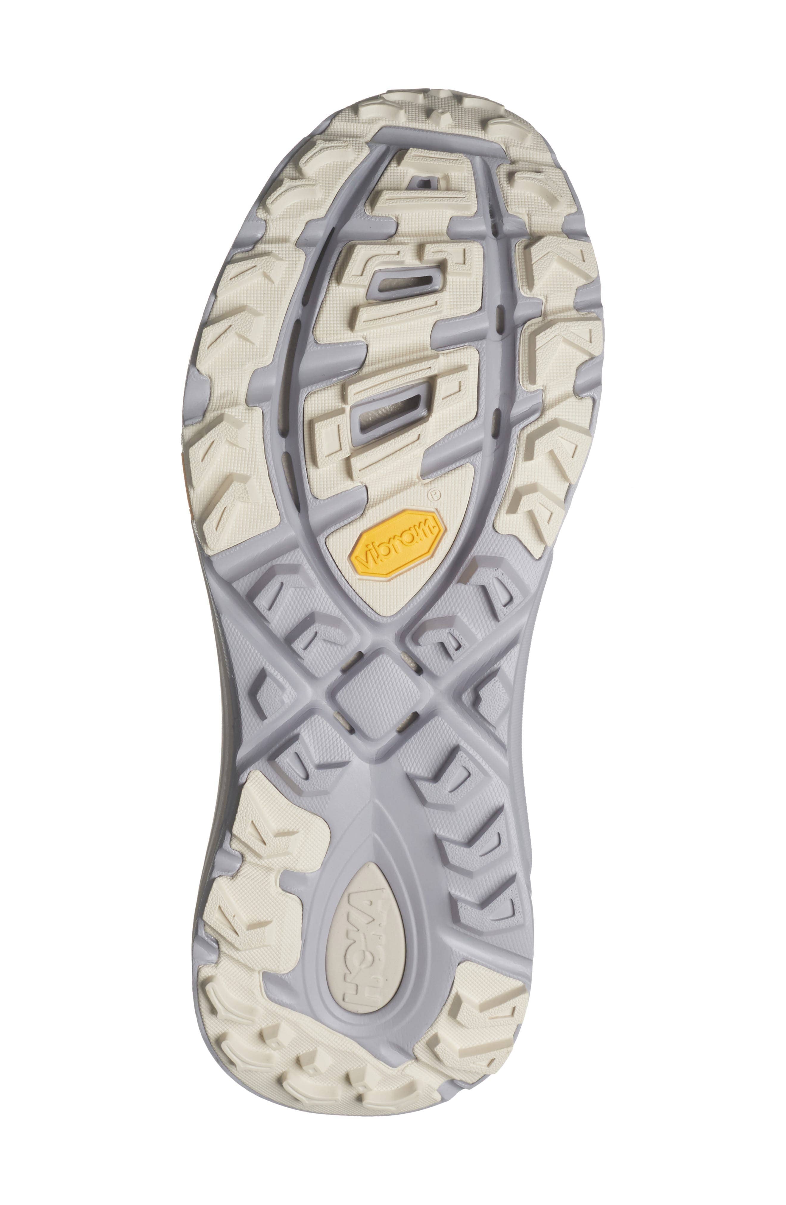 Hoka Mafate Three2 Wordmark Sneaker White 10.5 New