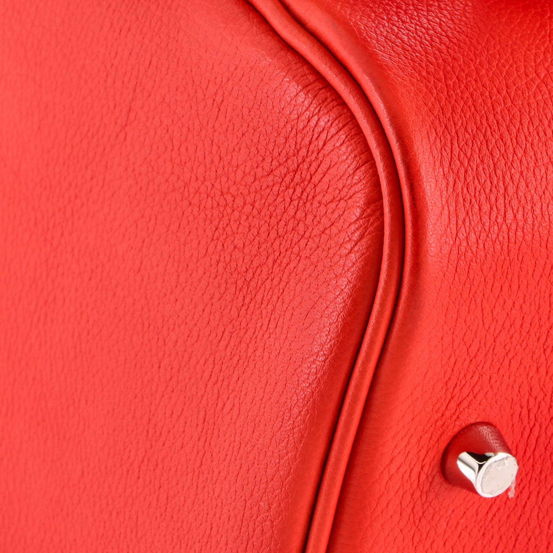 Hermès Plume Women's bags 28 Red Evercolor Unspecified New