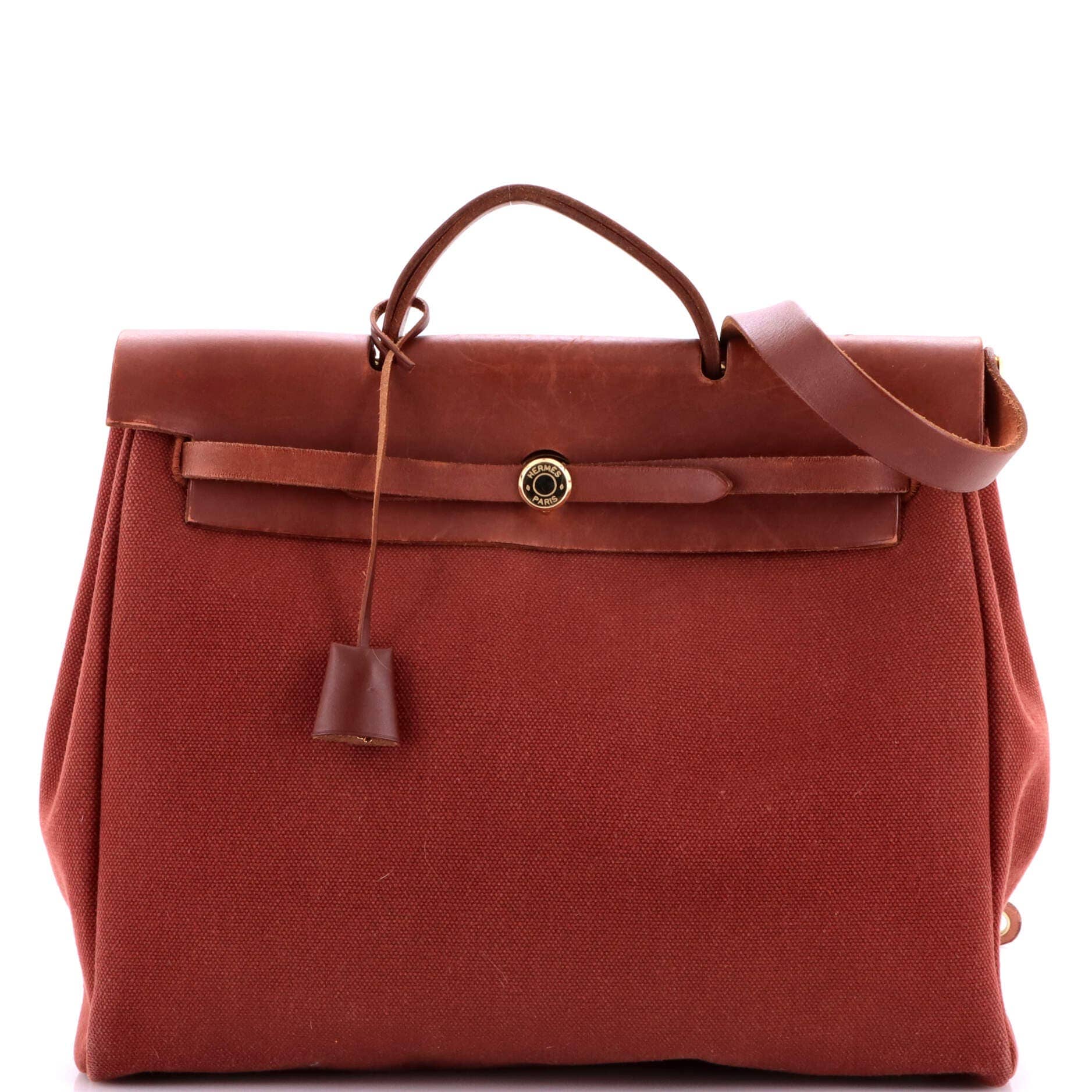 Hermès Herbag 39 MM Top Handle Women's bags Black New