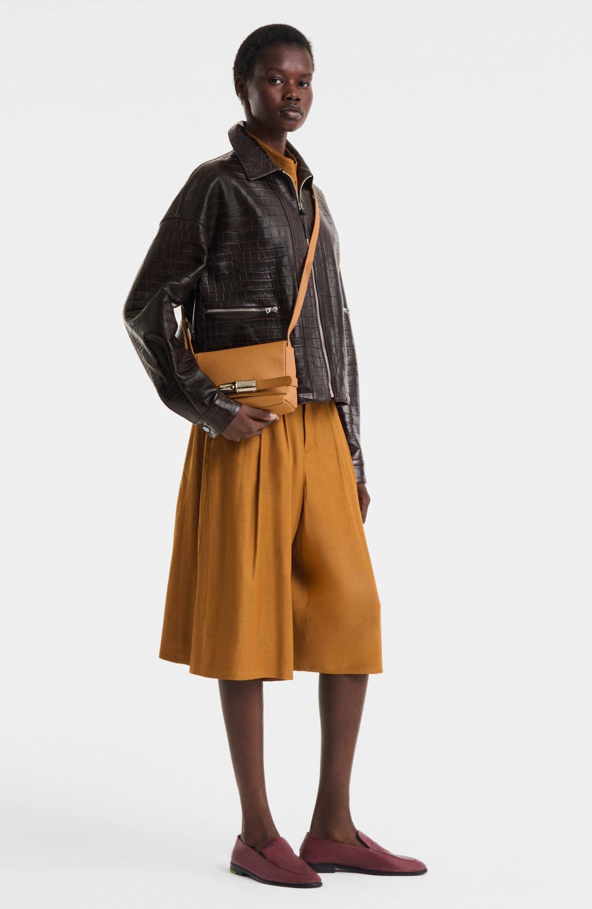 Longchamp Flow Tote Women's bags Caramel New