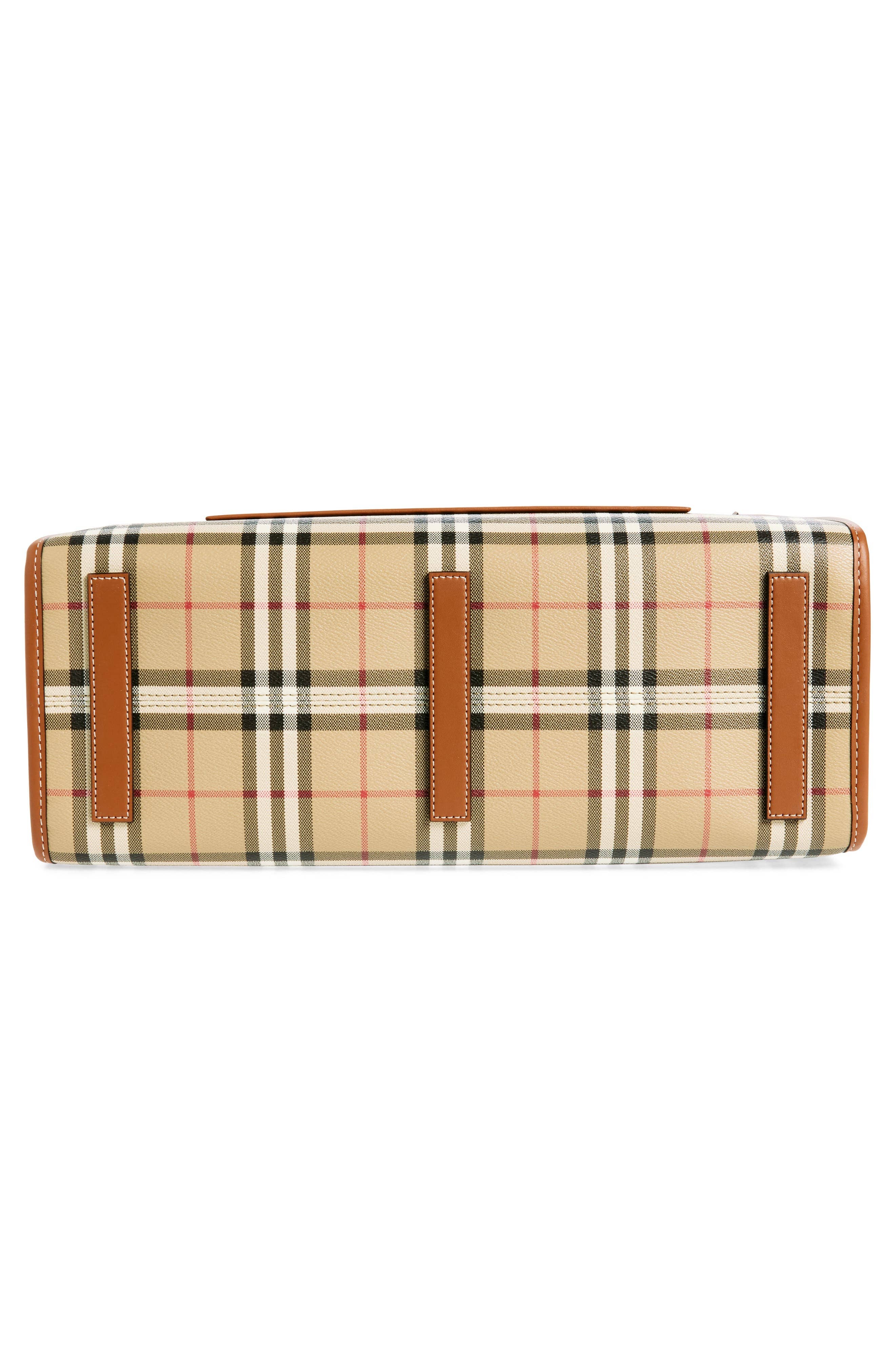 Burberry Freya Women's bags Medium Check Canvas New