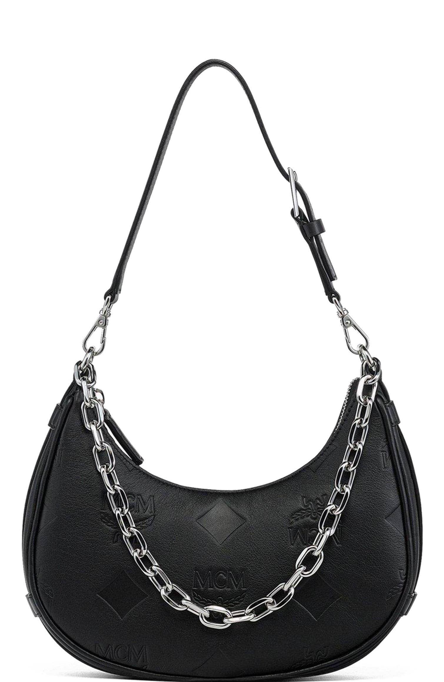 MCM Aren Women's bags Black Monogram Unspecified New