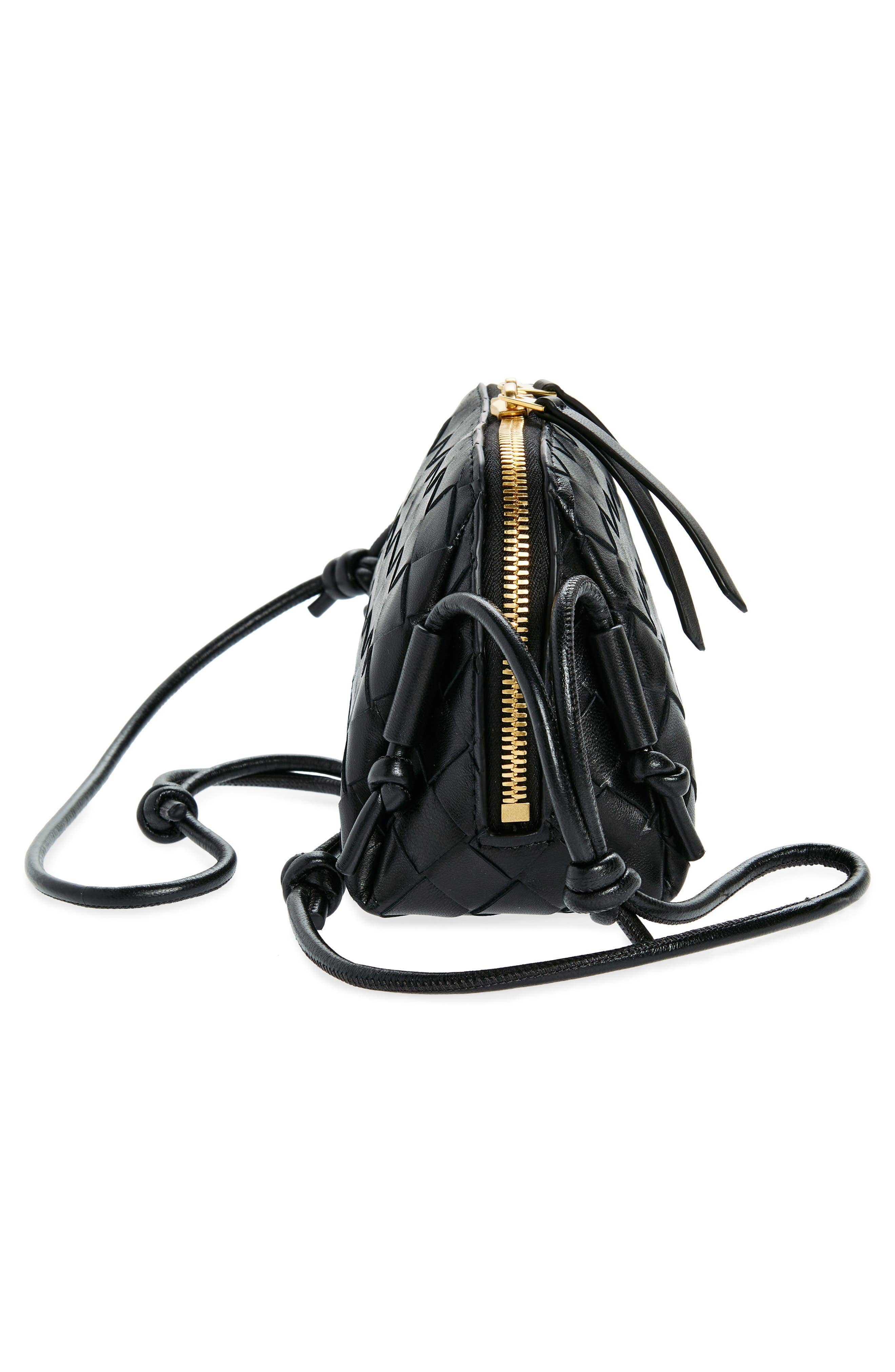 Bottega Veneta Veneta Crossbody Women's bags Unspecified Black Nylon New