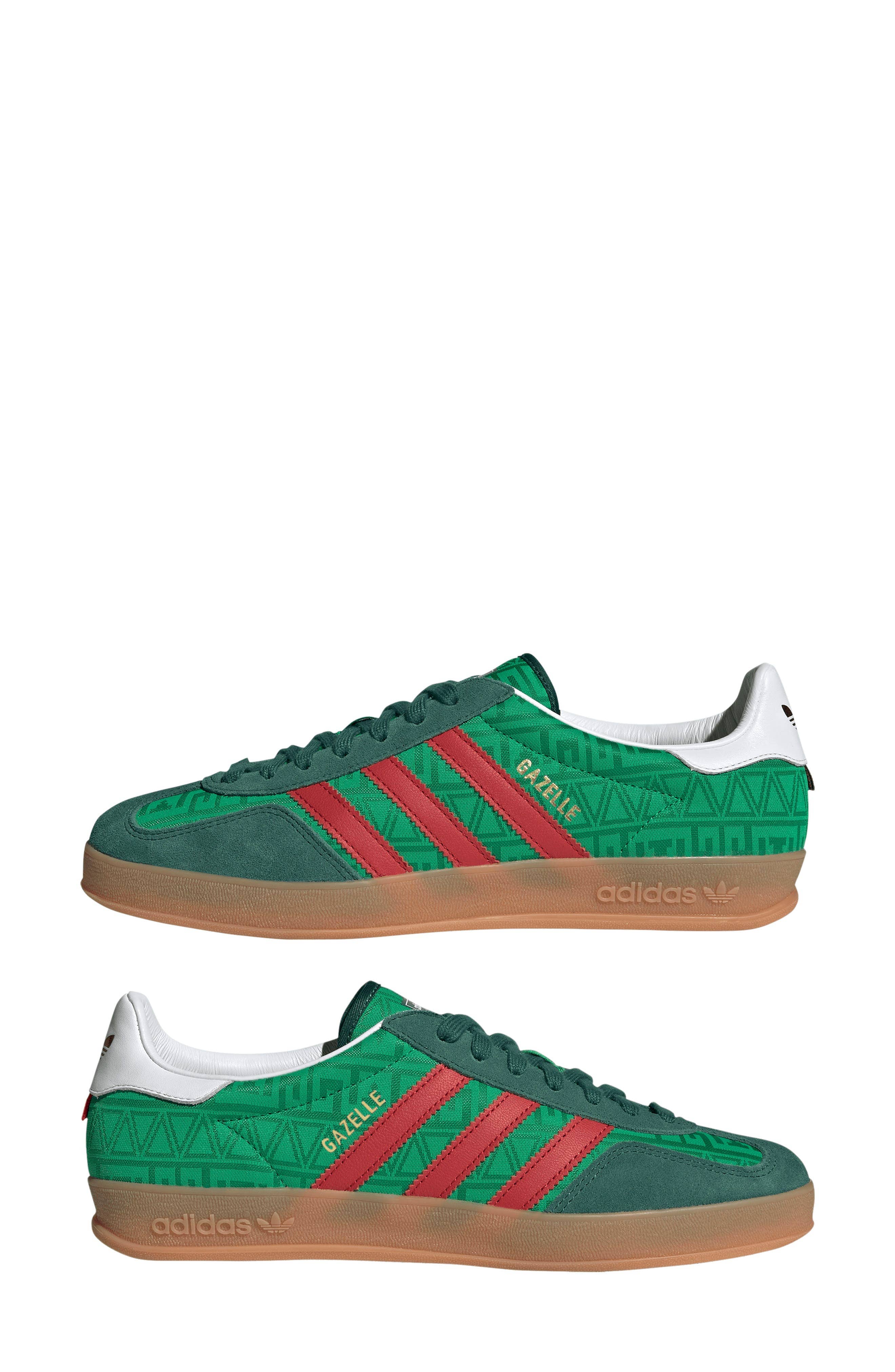 Adidas Gazelle Indoor Sneaker Brown Full Size Run New