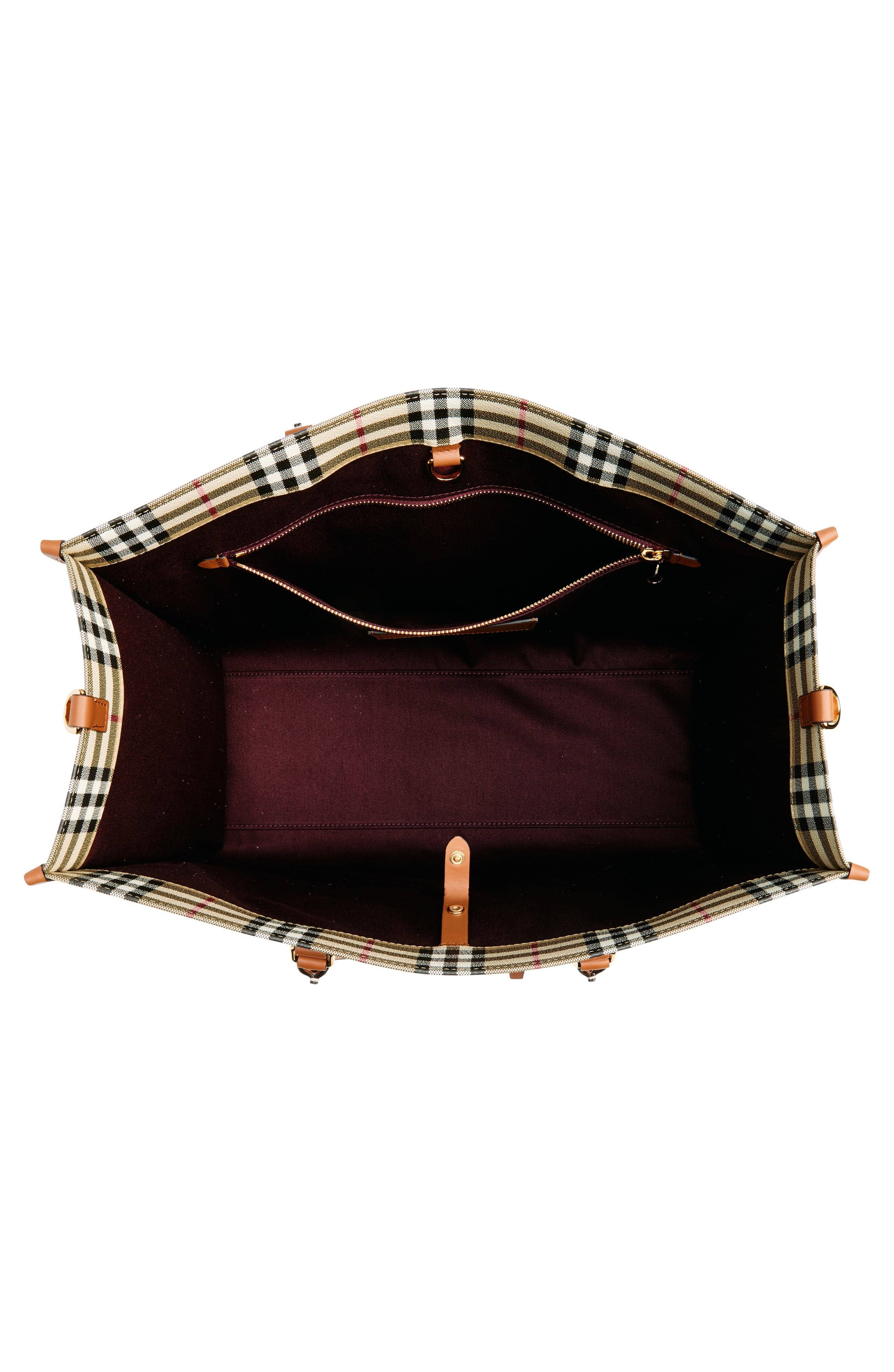 Burberry Freya Women's bags Medium Check Canvas New