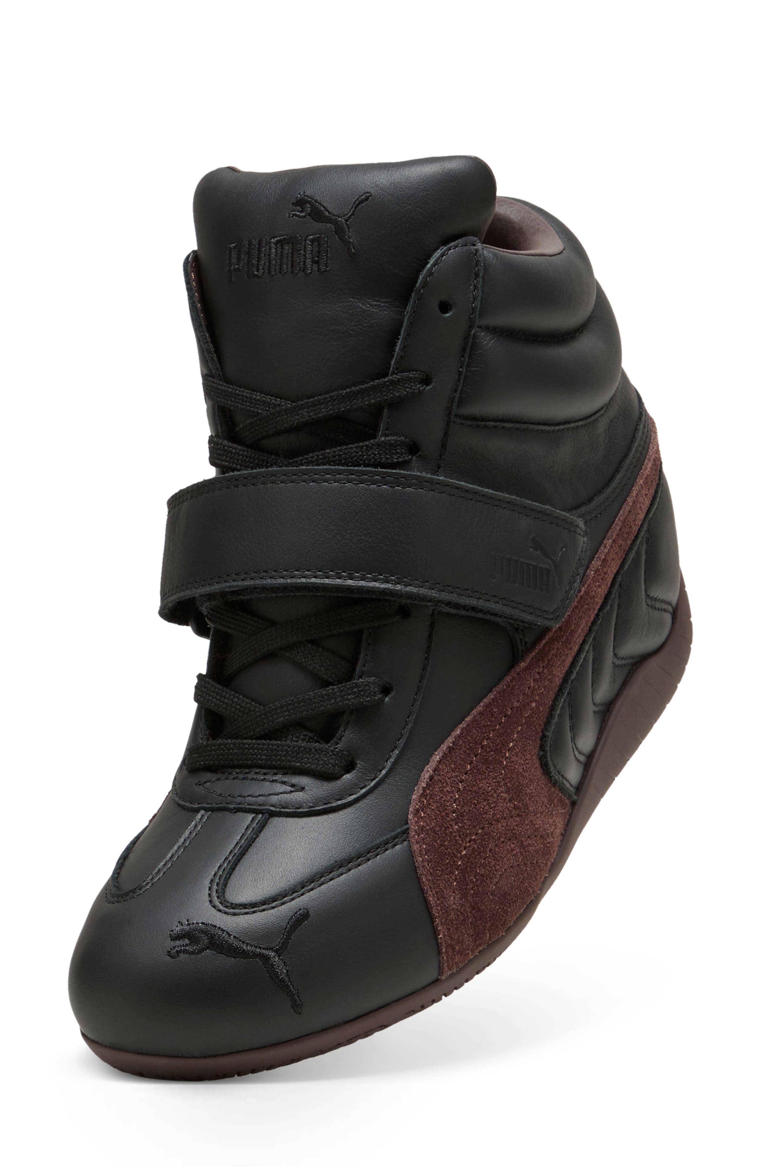 Puma Speedcat Wedge Sneaker Black Full Size Run New