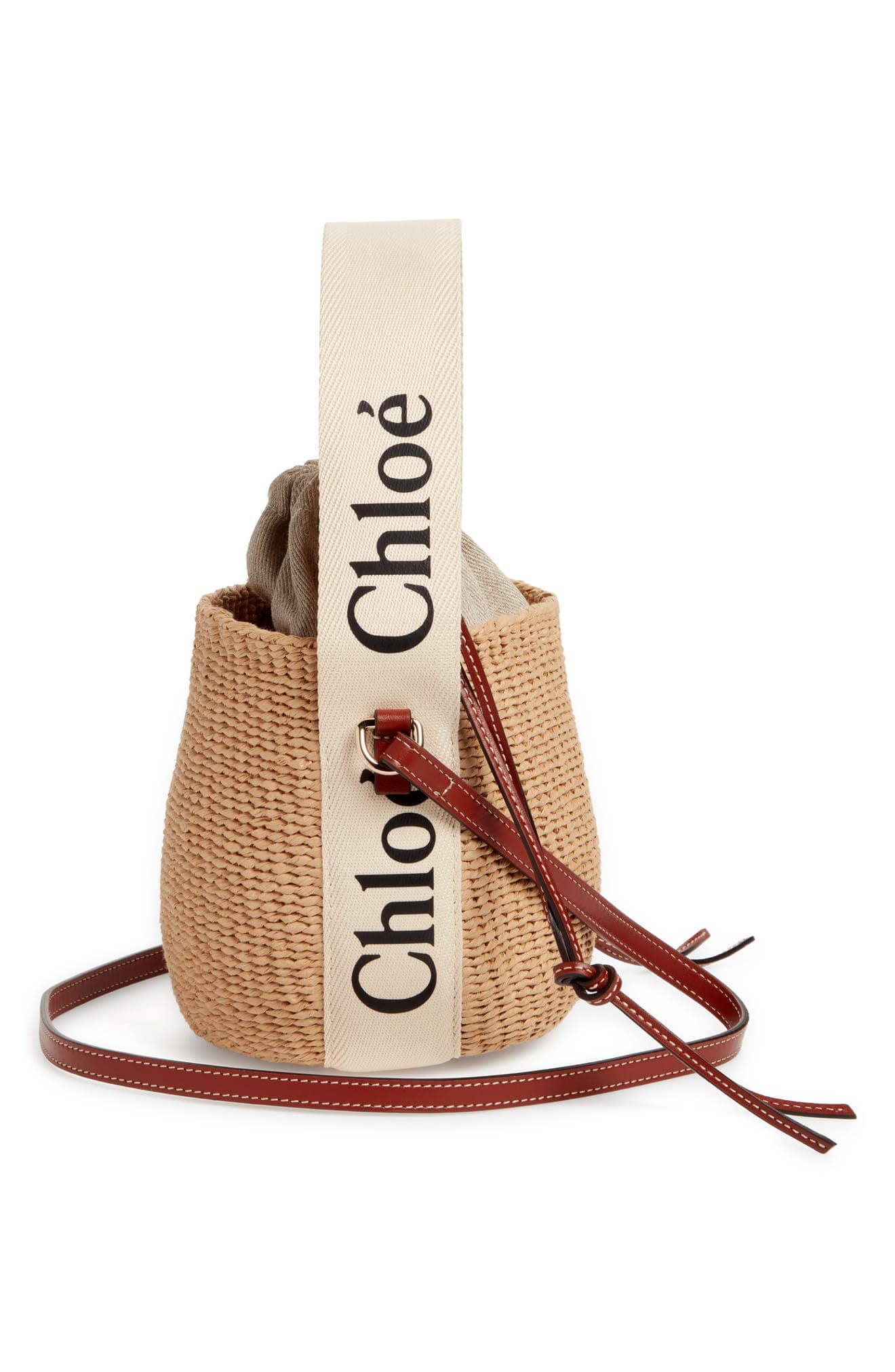 Chloé Woody Bucket Bag Women's bags Small Black Unspecified New