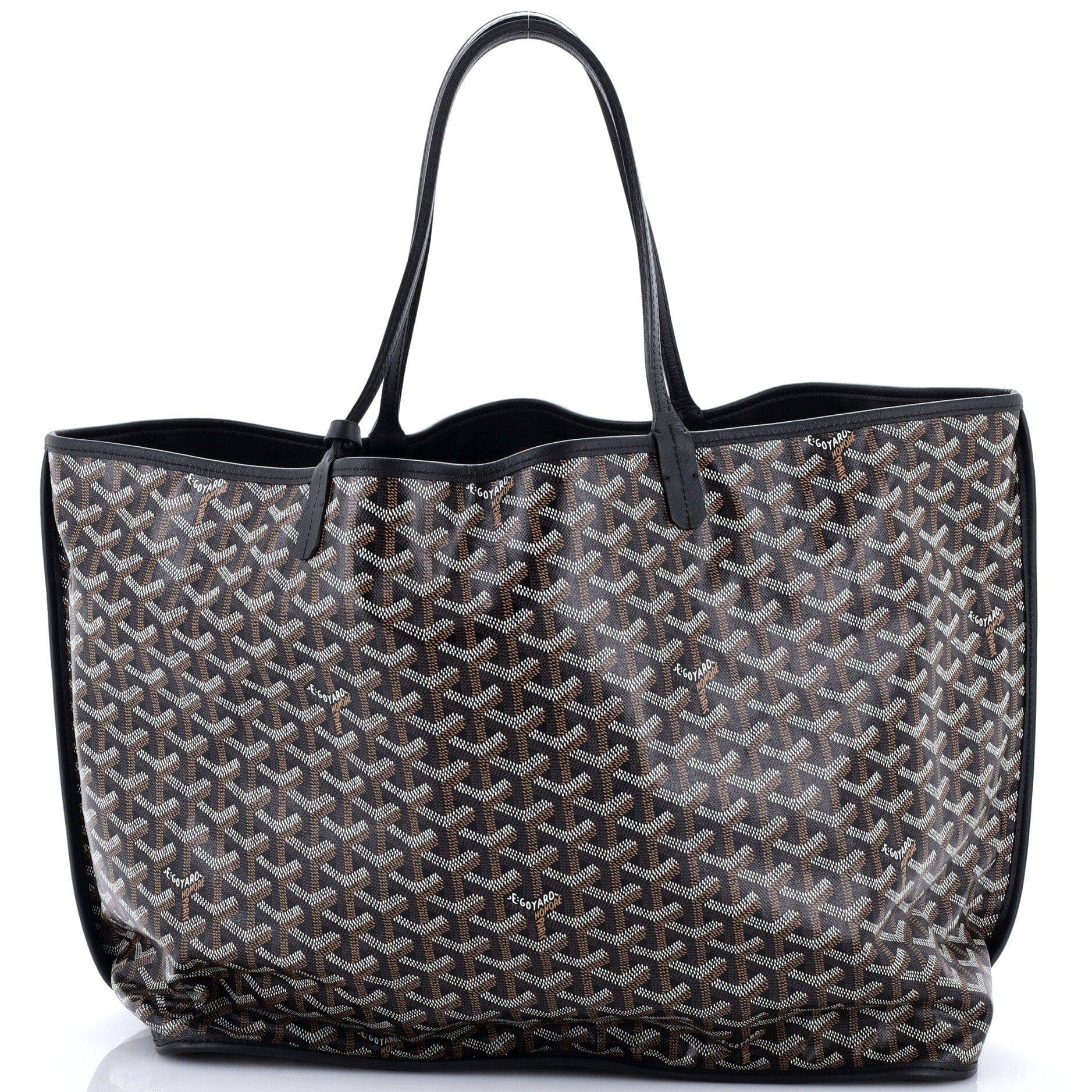 Goyard Anjou Women's bags GM Black Goyardine (Coated Canvas) New