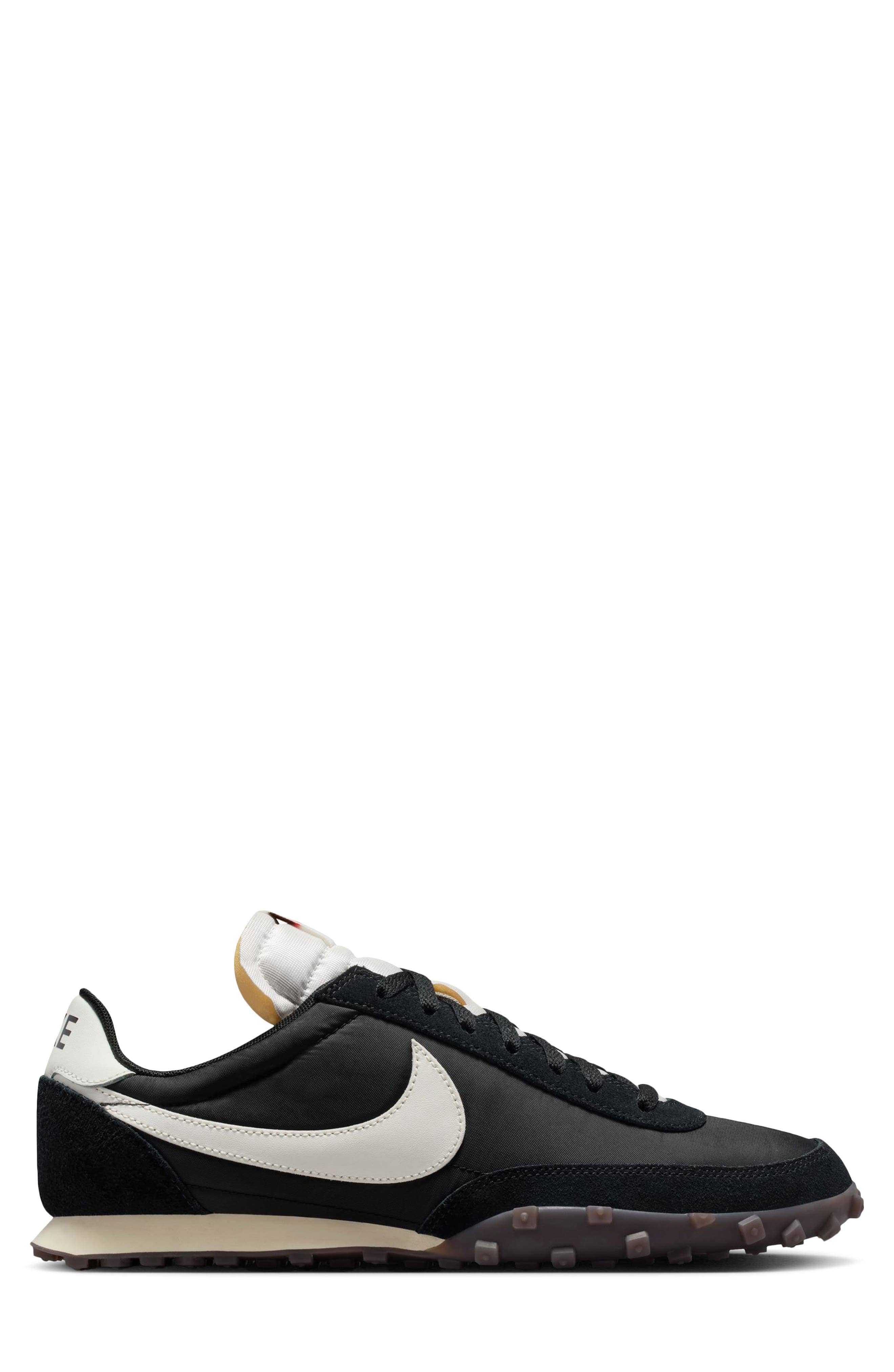 Nike Waffle Racer Sneaker Black 9.5 New