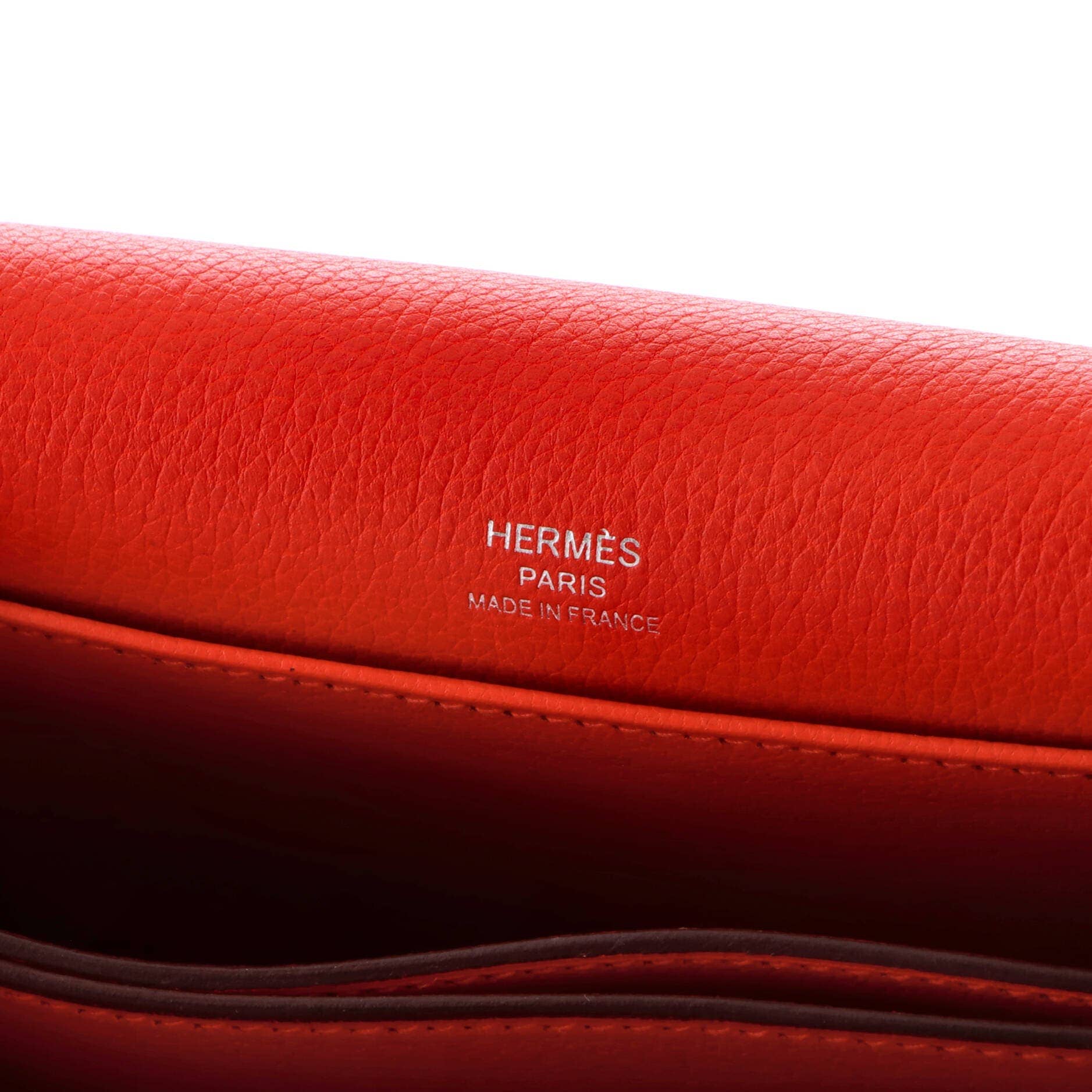 Hermès Roulis Shoulder Bag Women's bags Unspecified Rouge H Evercolor Gold New