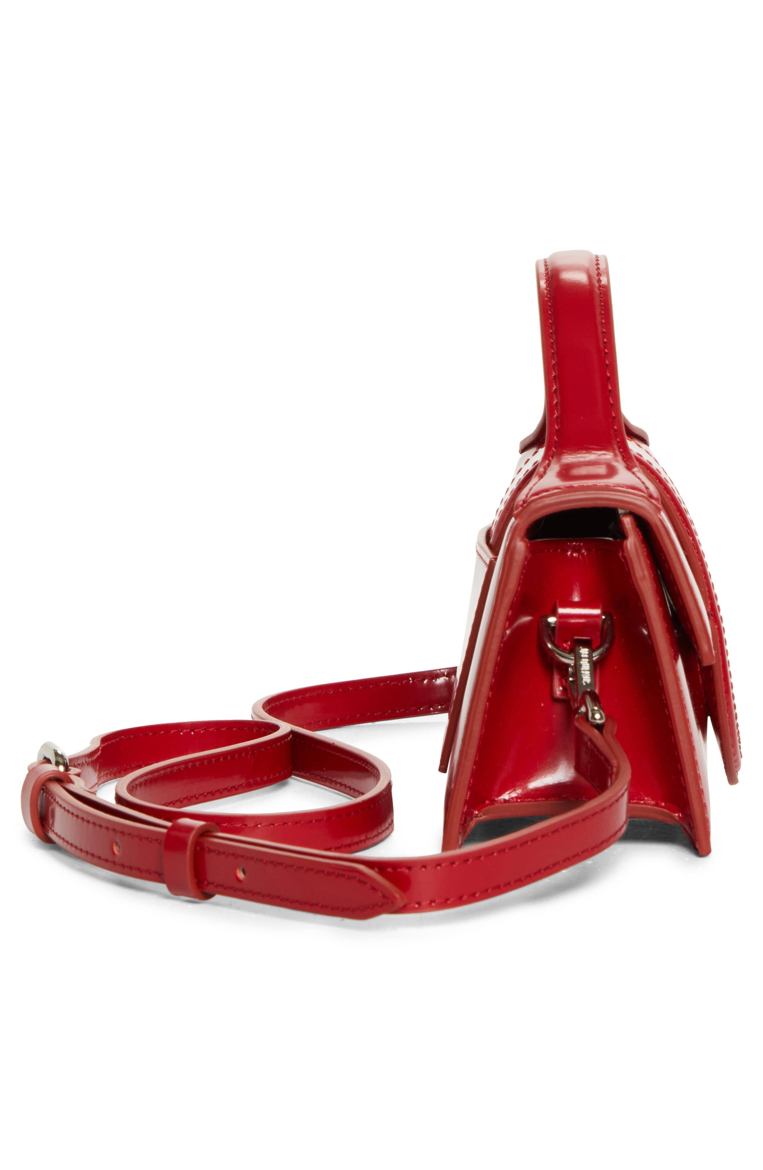 Jacquemus Le Bambino Shoulder Bag Women's bags Standard Red Leather New