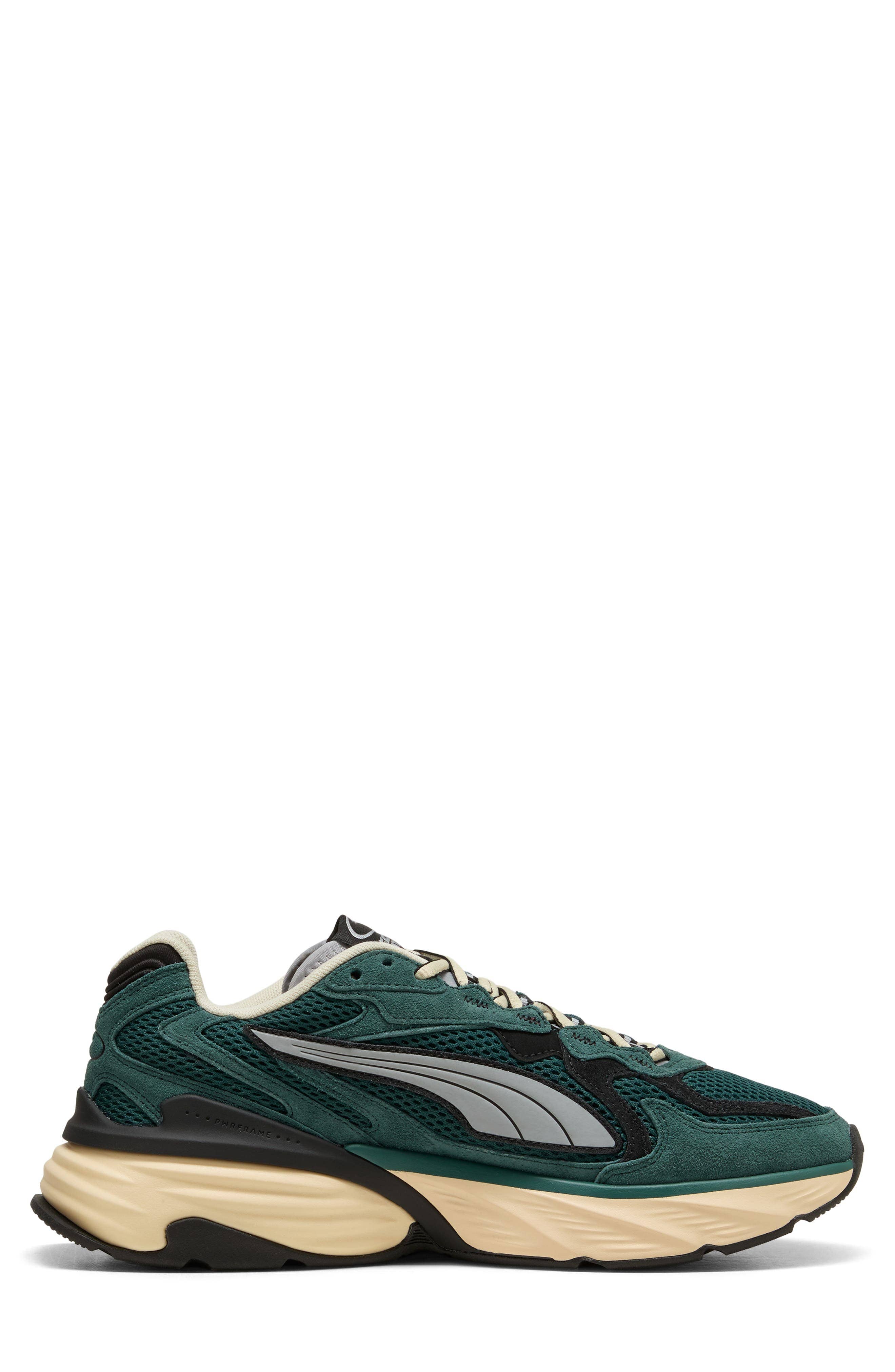 Puma Fade NITRO LS+ Sneaker Silver 9.5 New