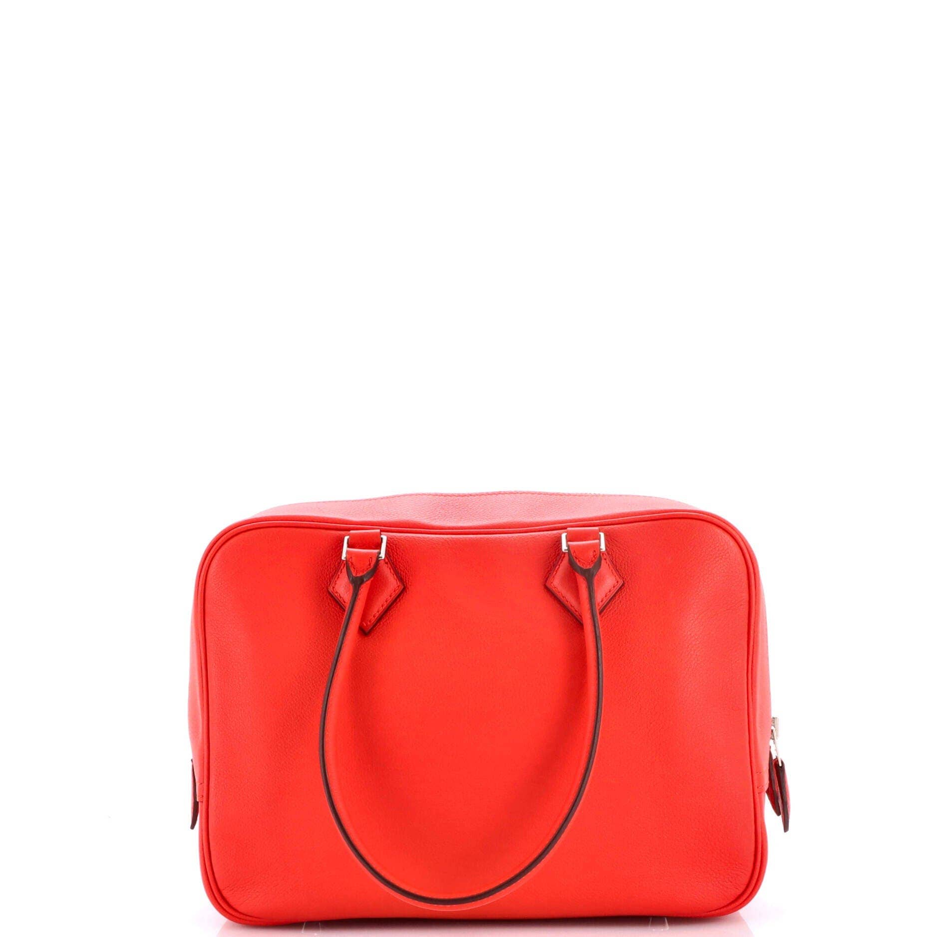 Hermès Plume Women's bags 28 Red Evercolor Unspecified New