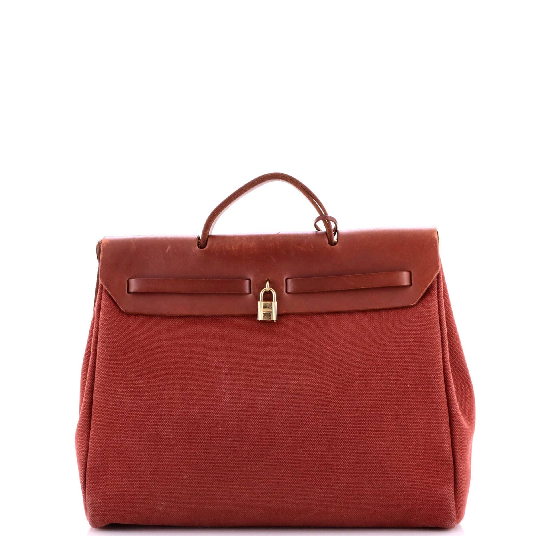 Hermès Herbag 39 MM Top Handle Women's bags Black New