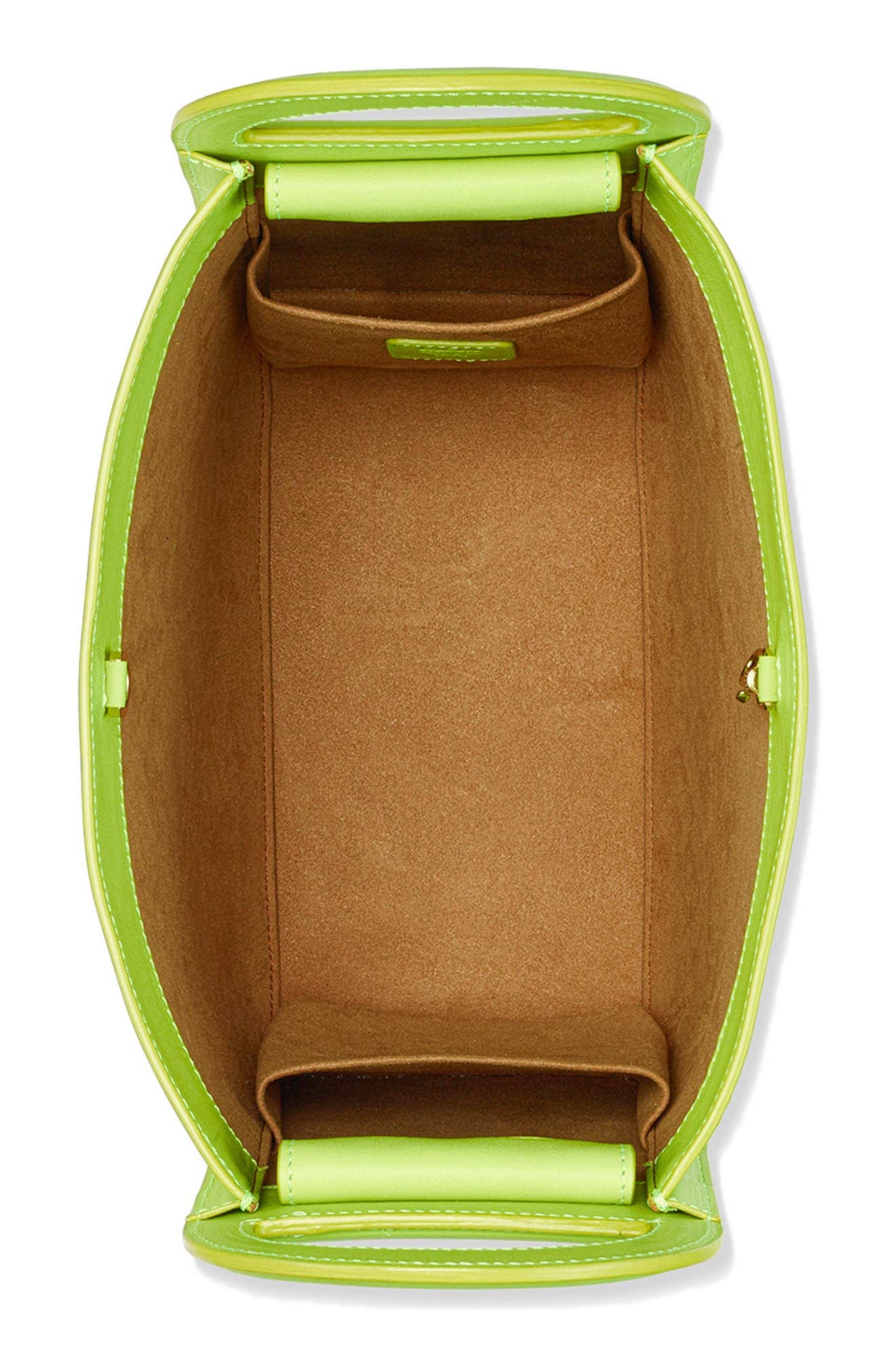 MCM Mode Travia Tote Women's bags Mini Acid Lime Leather New