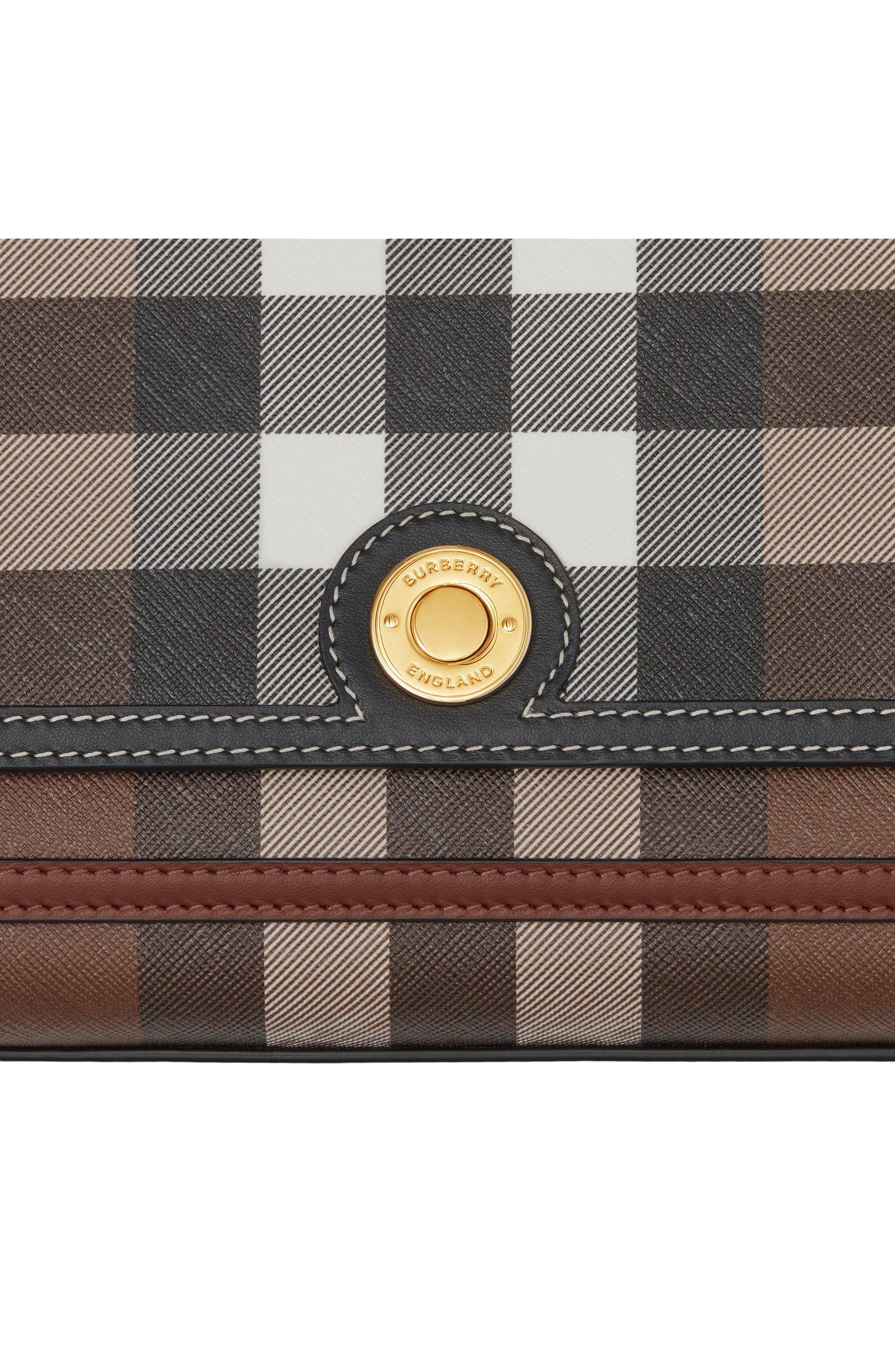 Burberry Note Women's bags Medium Check Canvas New