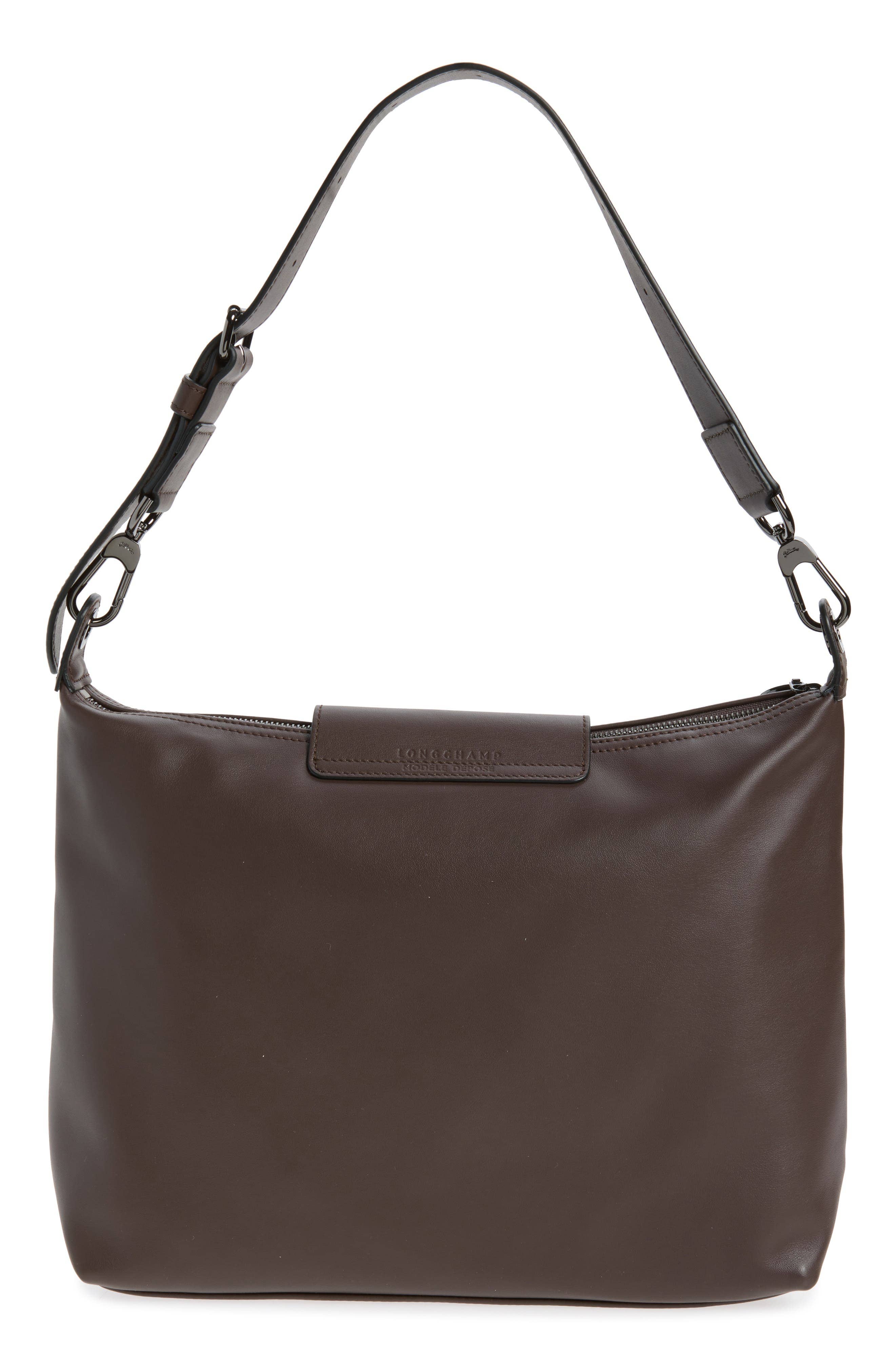 Longchamp Le Pliage Xtra Shoulder Bag Women's bags Small Black Leather New