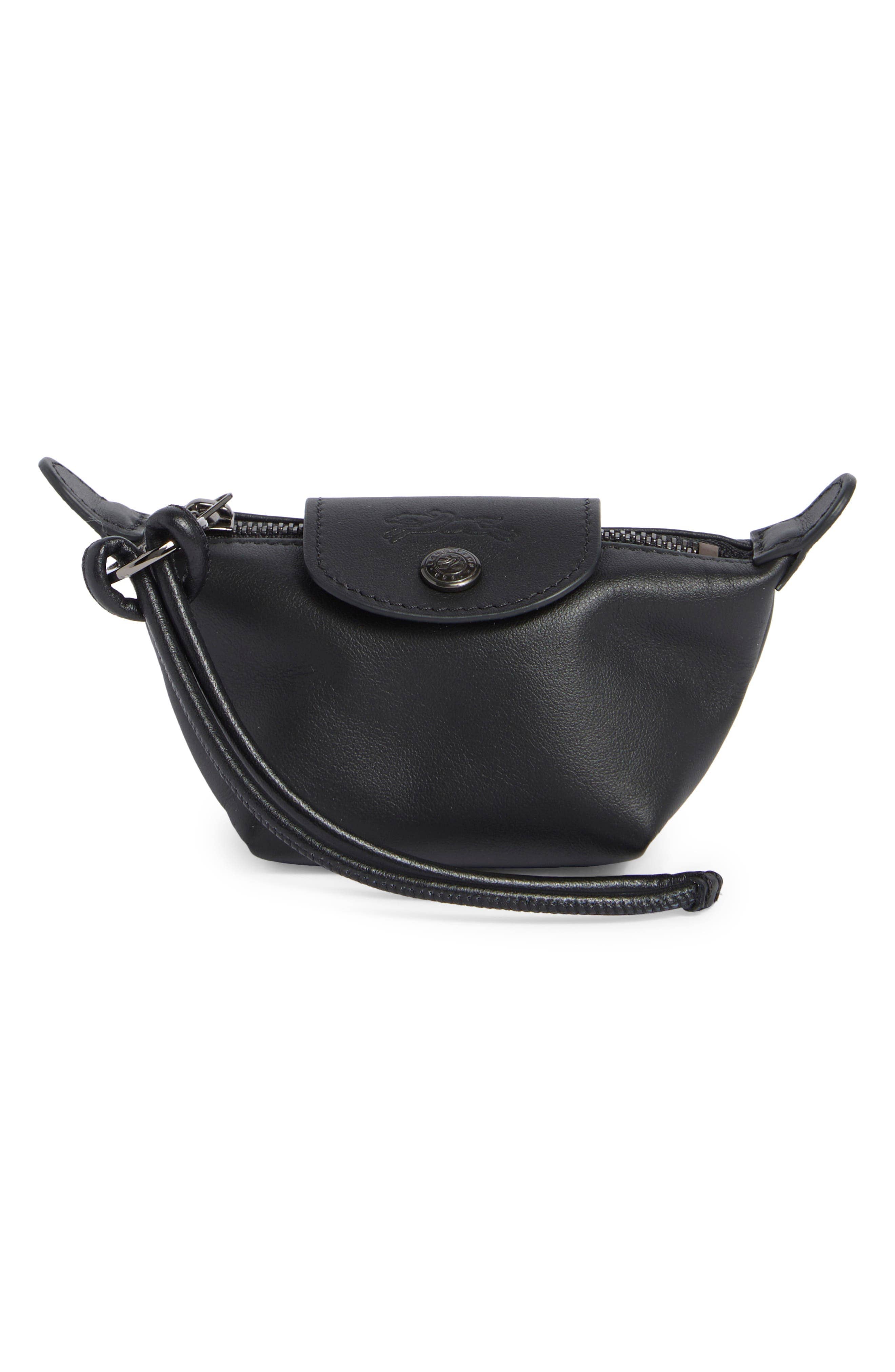 Longchamp Le Pliage Xtra Pouch Women's bags Unspecified Black Leather New