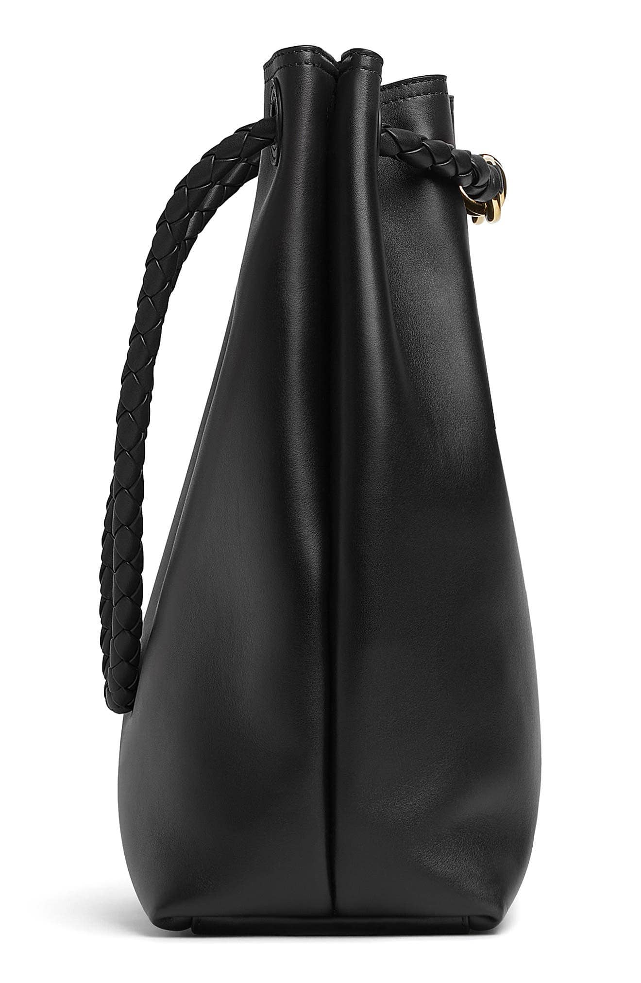 Bottega Veneta Andiamo Bucket Bag Women's bags Unspecified Pale Blue Intrecciato Small New