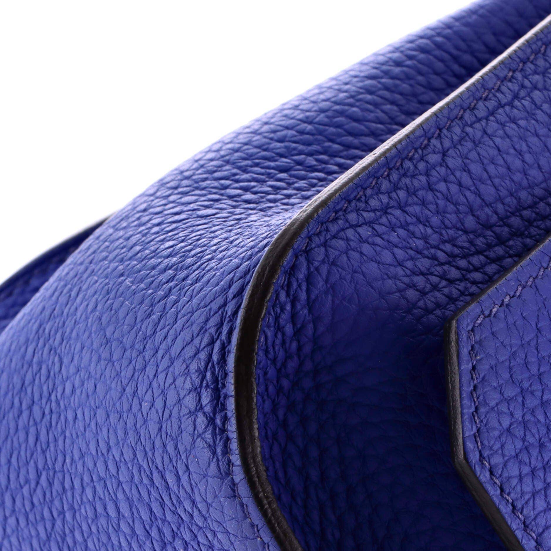 Hermès Jypsiere Women's bags 28 Blue Taurillon Clemence Unspecified Used - Good