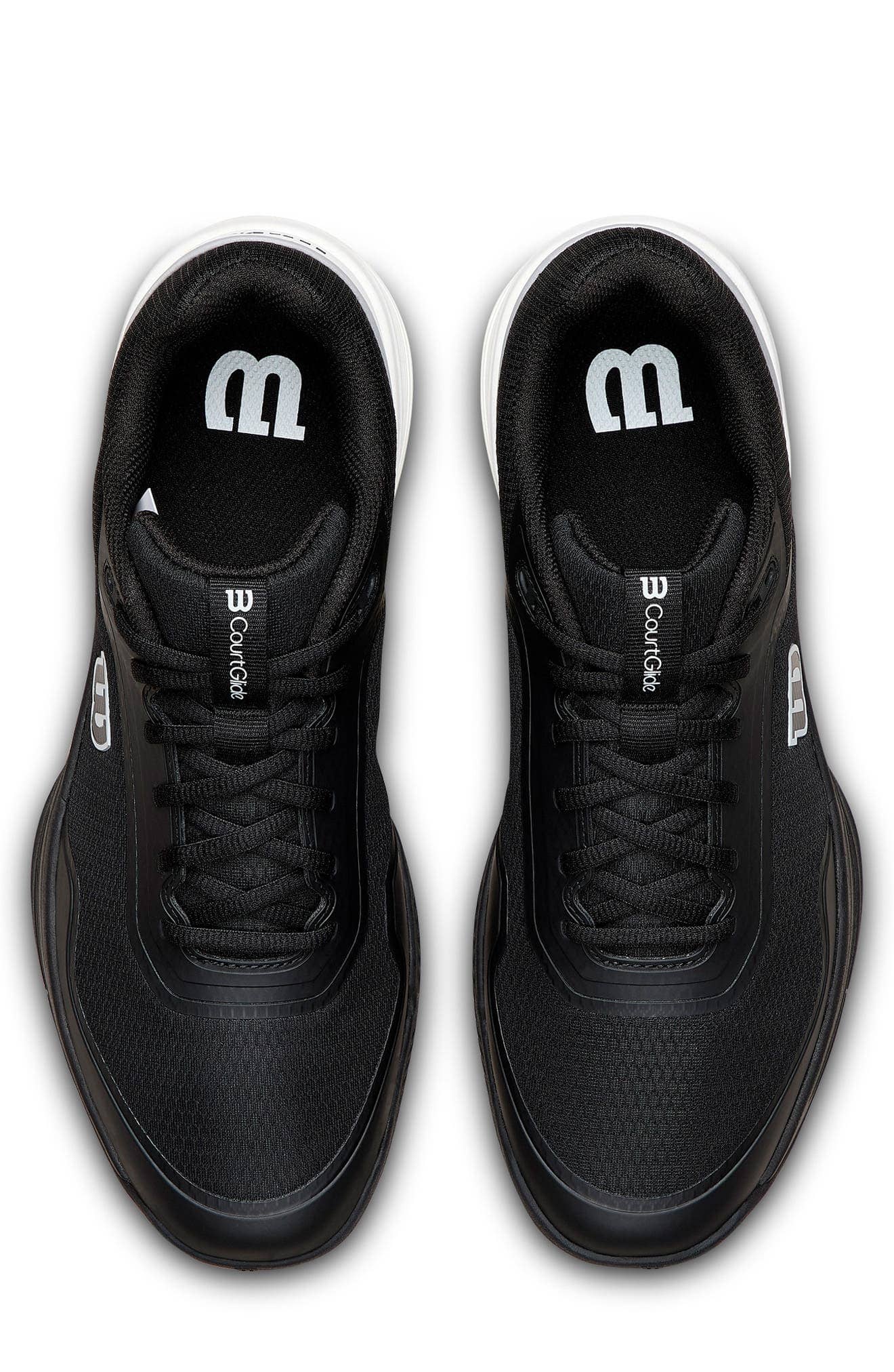 Wilson Courtglide Sneaker Black Full Size Run New