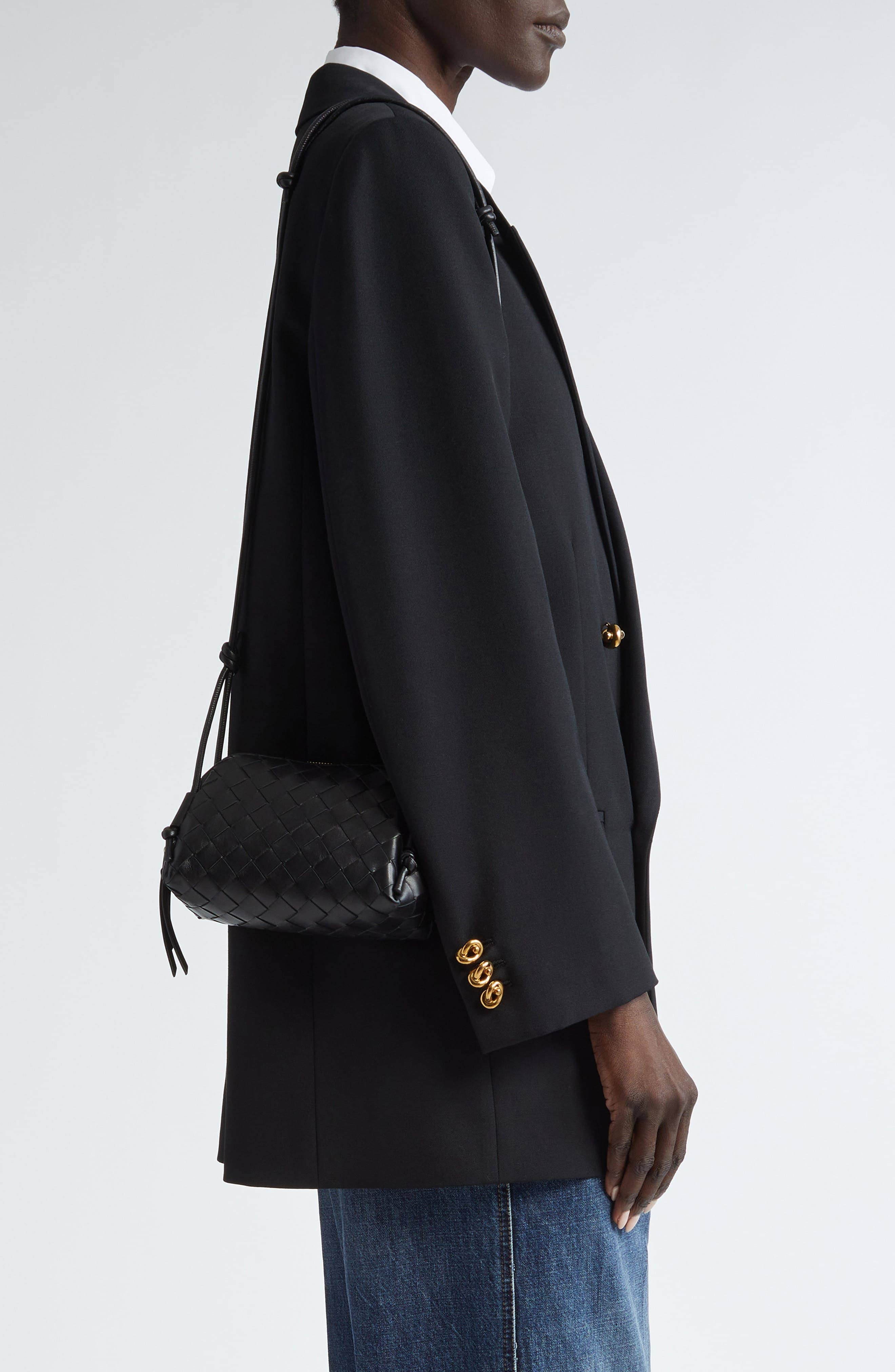 Bottega Veneta Veneta Crossbody Women's bags Unspecified Black Nylon New